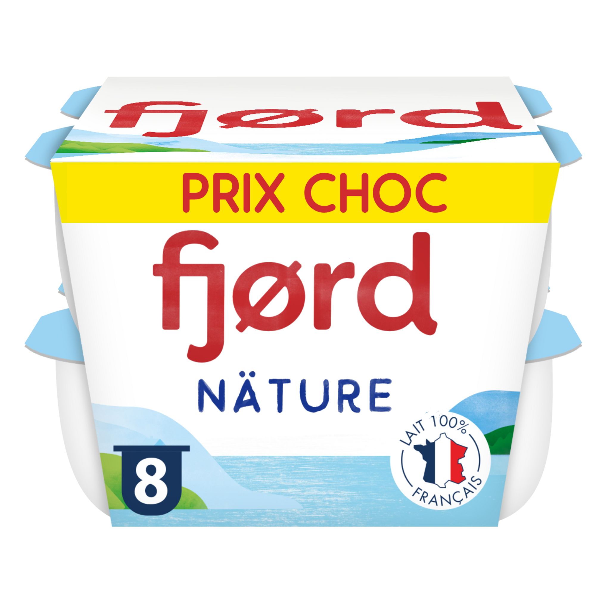 Voir la diapositive 2 : FJORD Fromage blanc nature 8x125g