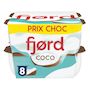 Voir la diapositive 2 : FJORD Yaourt saveur coco 8x125g