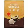 AUCHAN Dosettes de café saveur caramel intensité 5 compatible Senseo 32 dosettes 224g