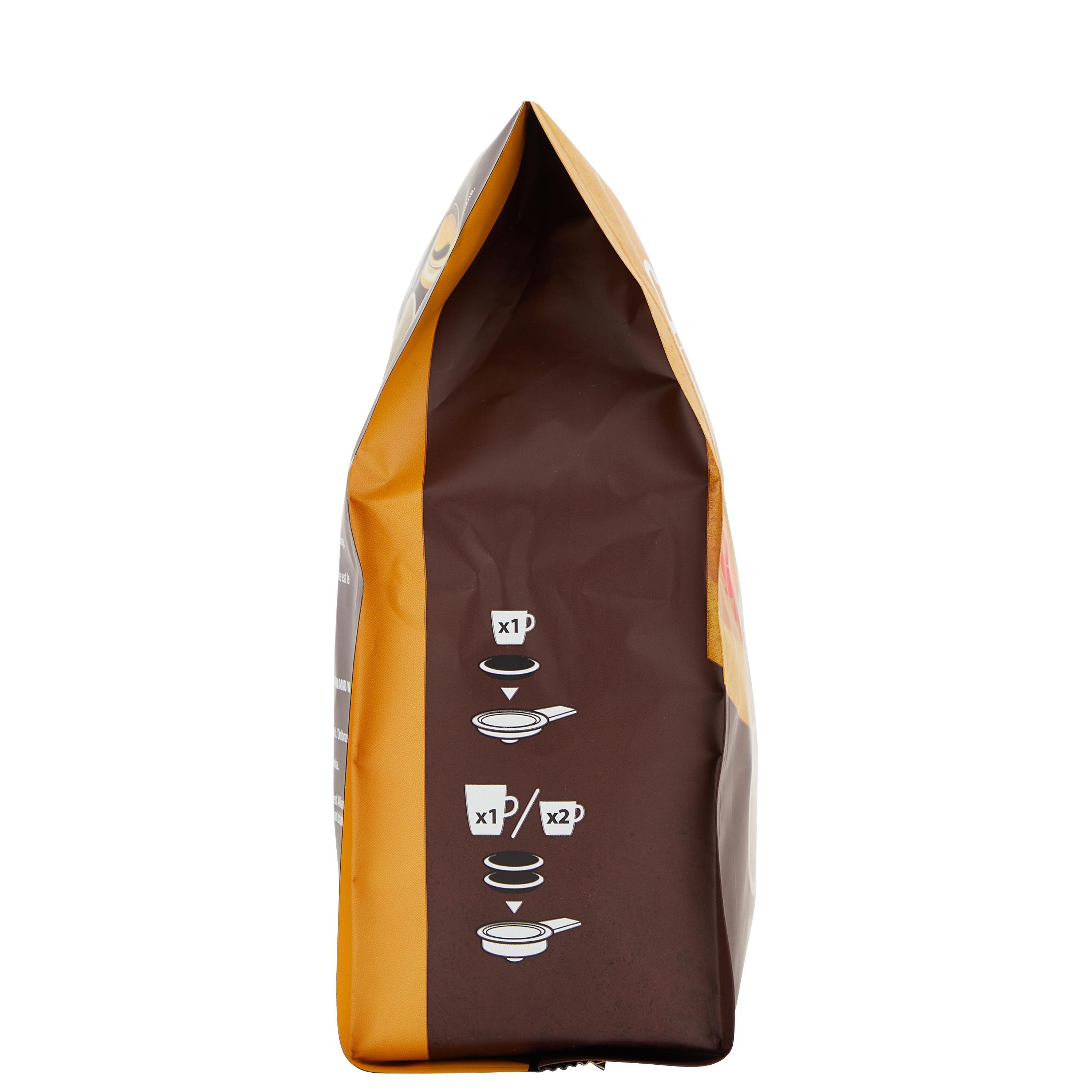 Voir la diapositive 4 : AUCHAN Dosettes de café saveur caramel intensité 5 compatibles Senseo 32 dosettes 224g