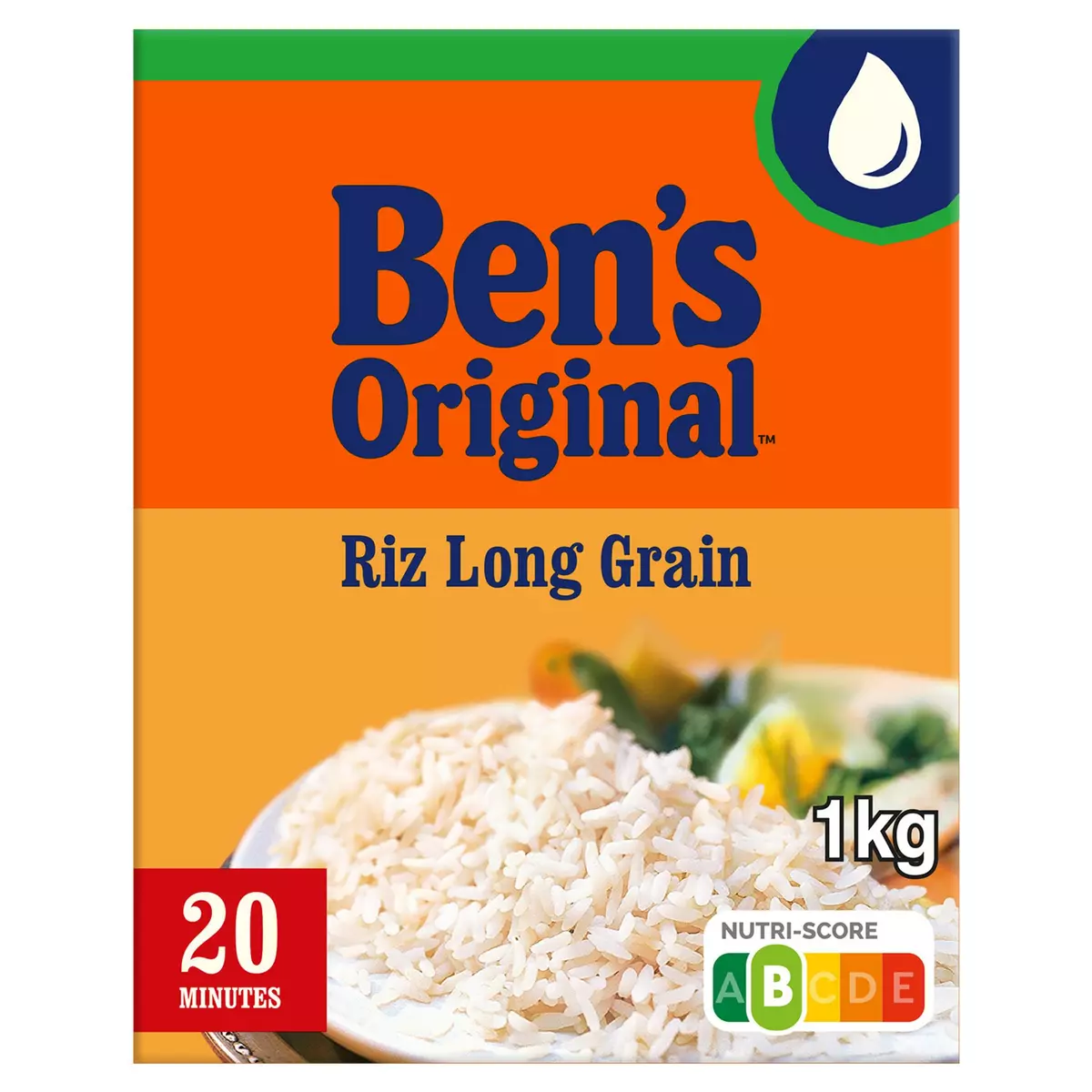BEN'S ORIGINAL Riz long grain 1kg