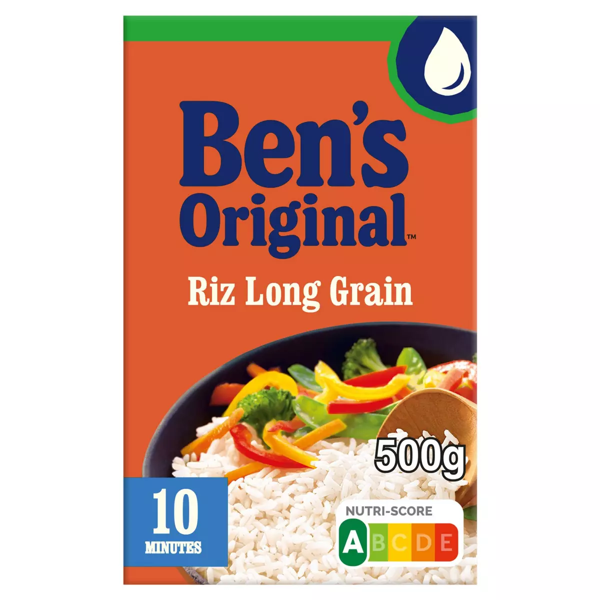 BEN'S ORIGINAL Riz long grain cuisson rapide 500g