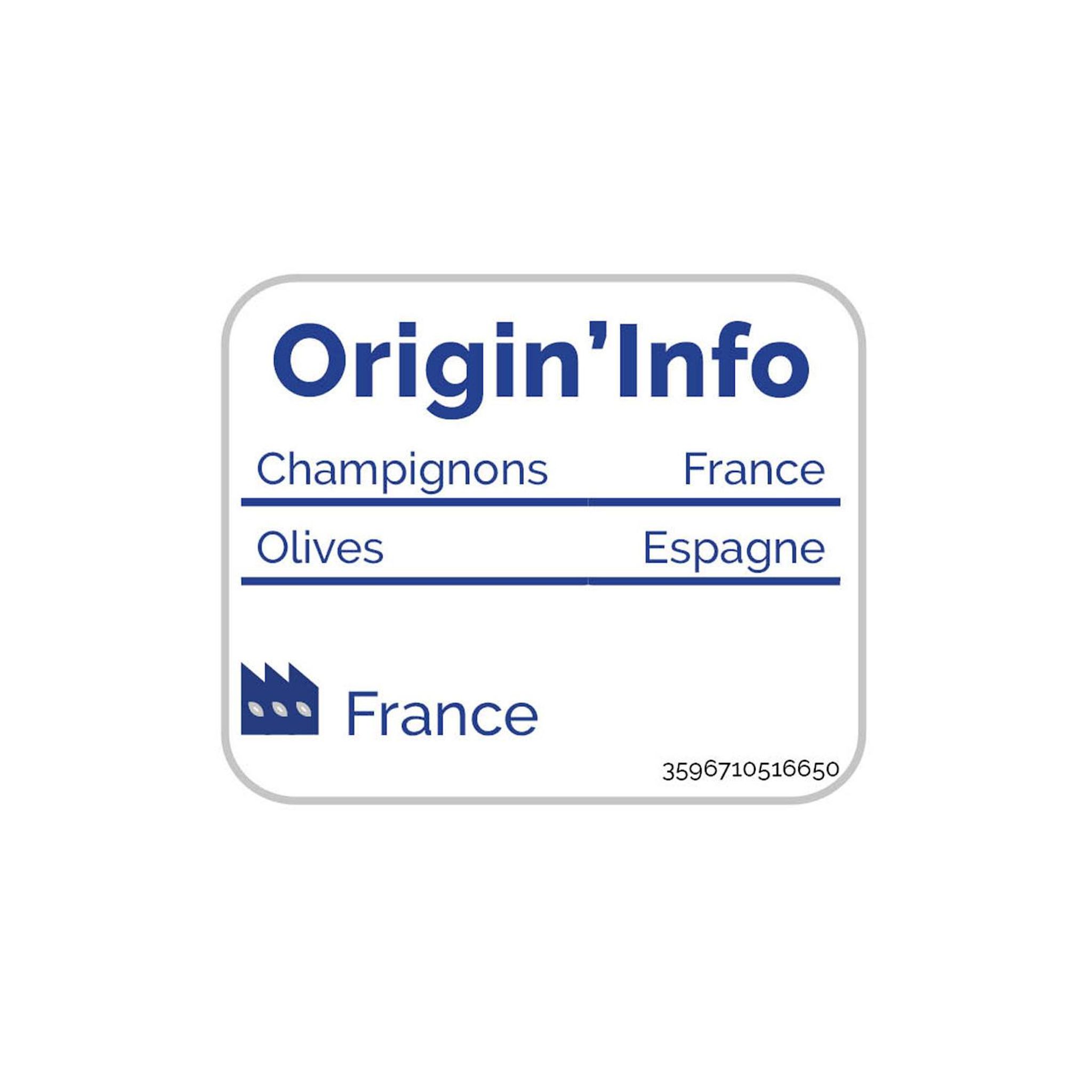 Voir la diapositive 3 : AUCHAN Champignons à la provençale à poêler 350g