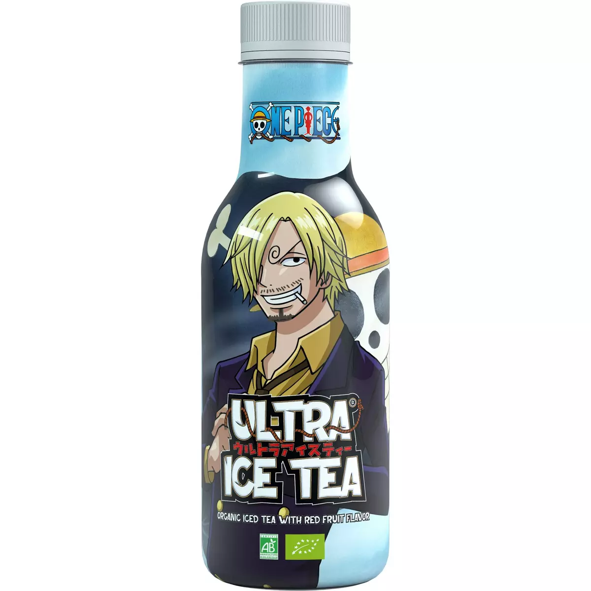 ULTRA ICE TEA Infusion bio saveur fruits rouges One Piece Sanji 50cl