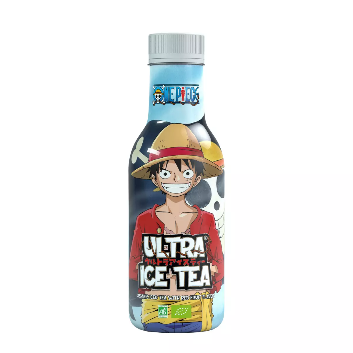 ULTRA ICE TEA Infusion bio saveur fruits rouges One Piece Luffy 50cl