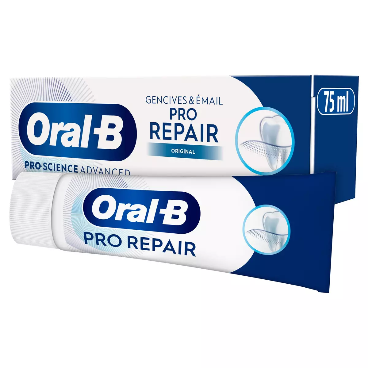 ORAL-B Pro Repair dentifrice original 75ml