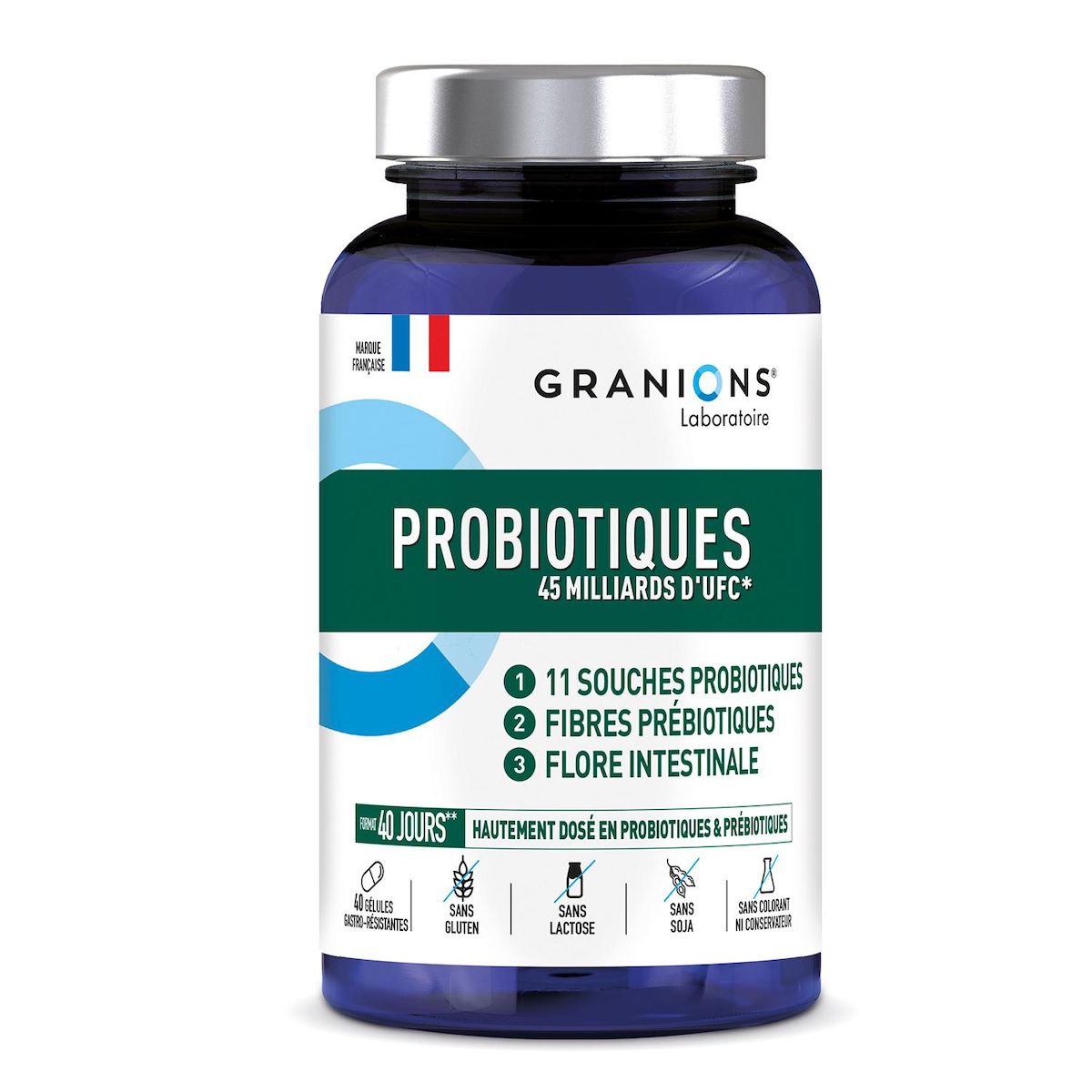 GRANIONS Probiotiques 40 gélules