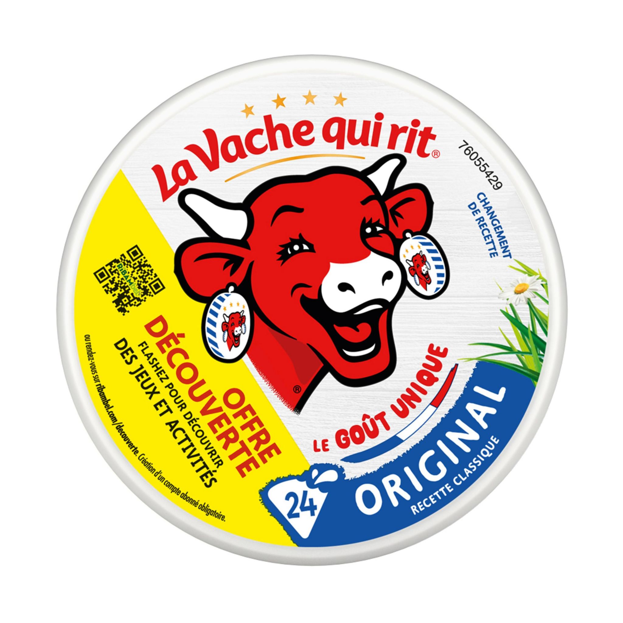 LA VACHE QUI RIT Originale offre découverte 24 portions 384 g