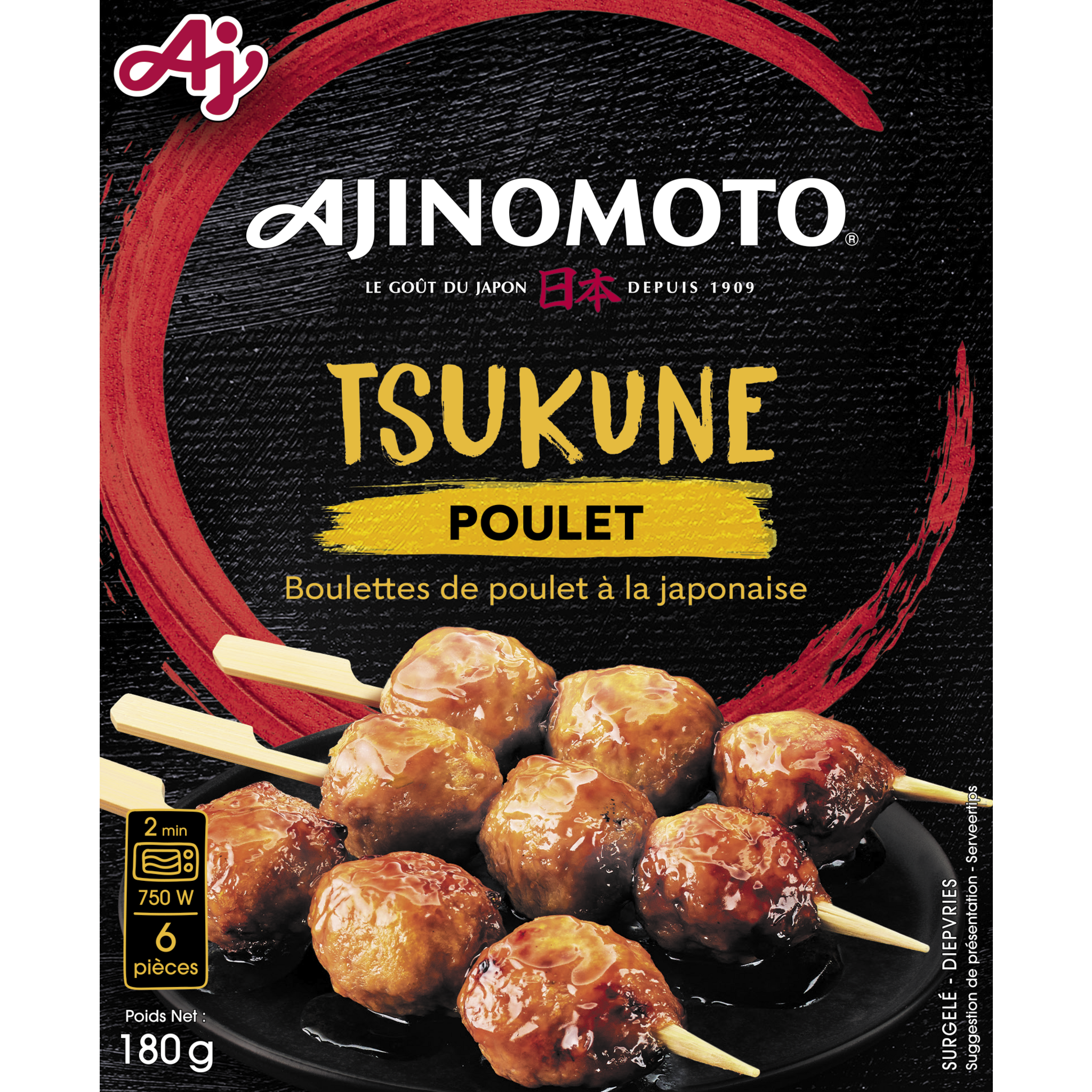 AJINOMOTO Tsukune poulet 180g