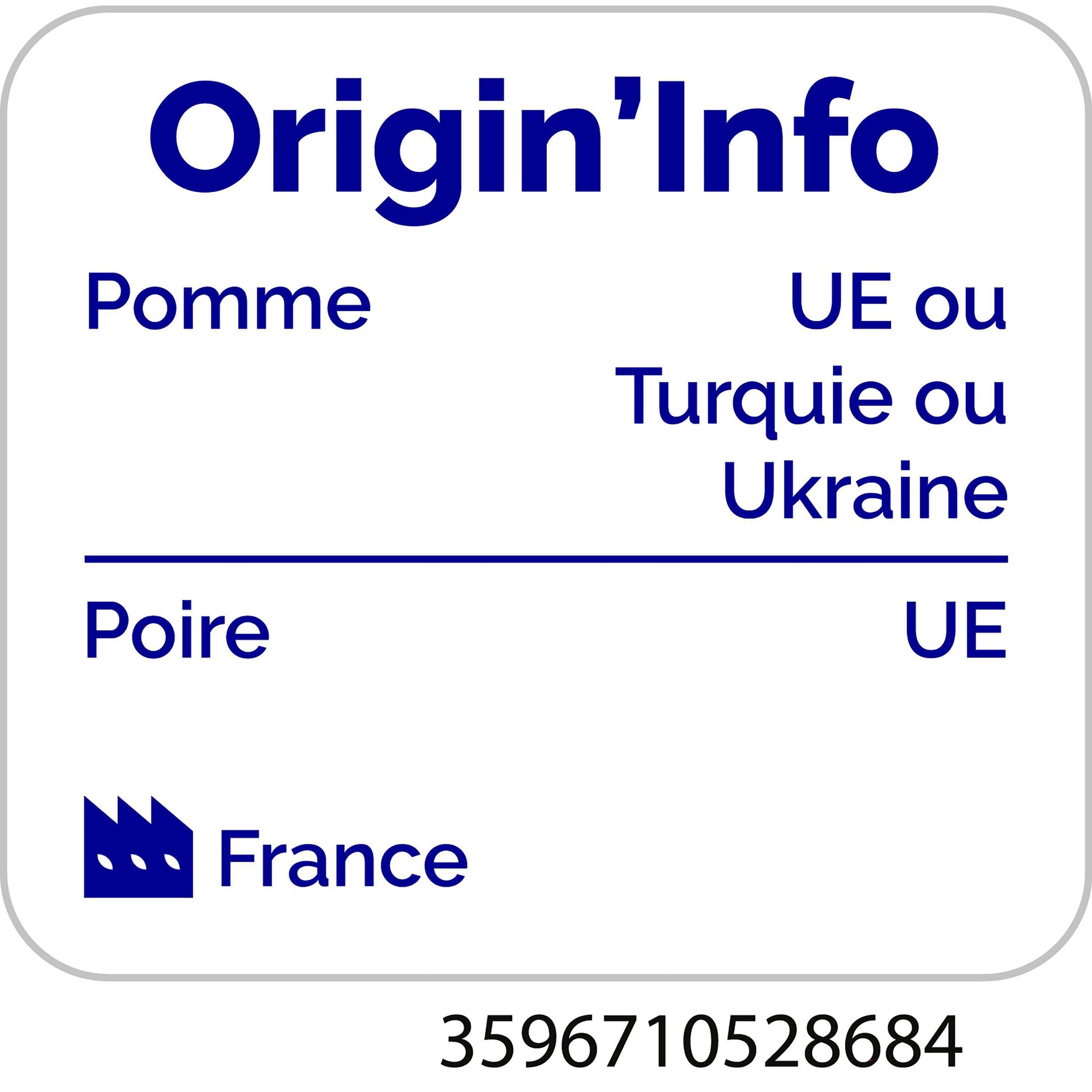 Voir la diapositive 5 : AUCHAN Instant gourmand Pur jus pomme poire gingembre 1l