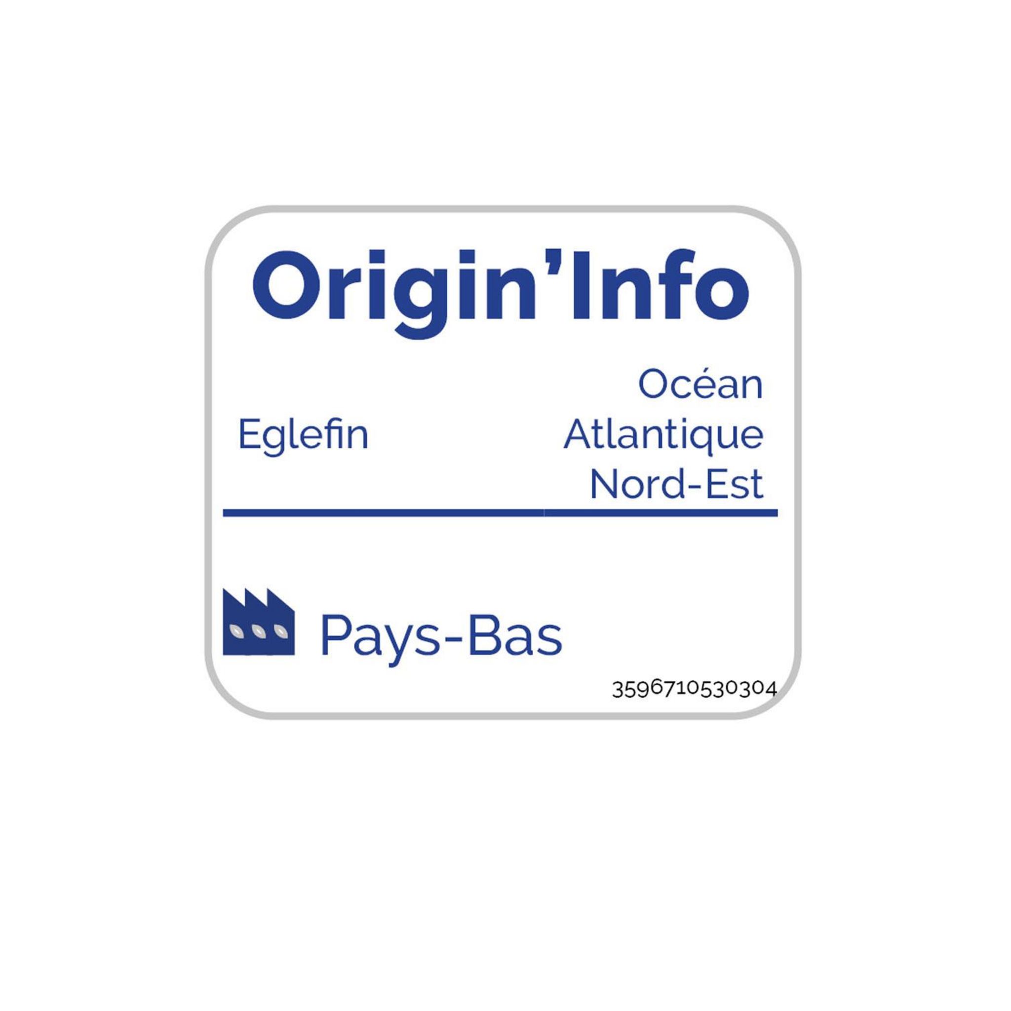 Voir la diapositive 4 : AUCHAN Filets d'églefin façon fish & chips MSC 4-6 pièces 400g