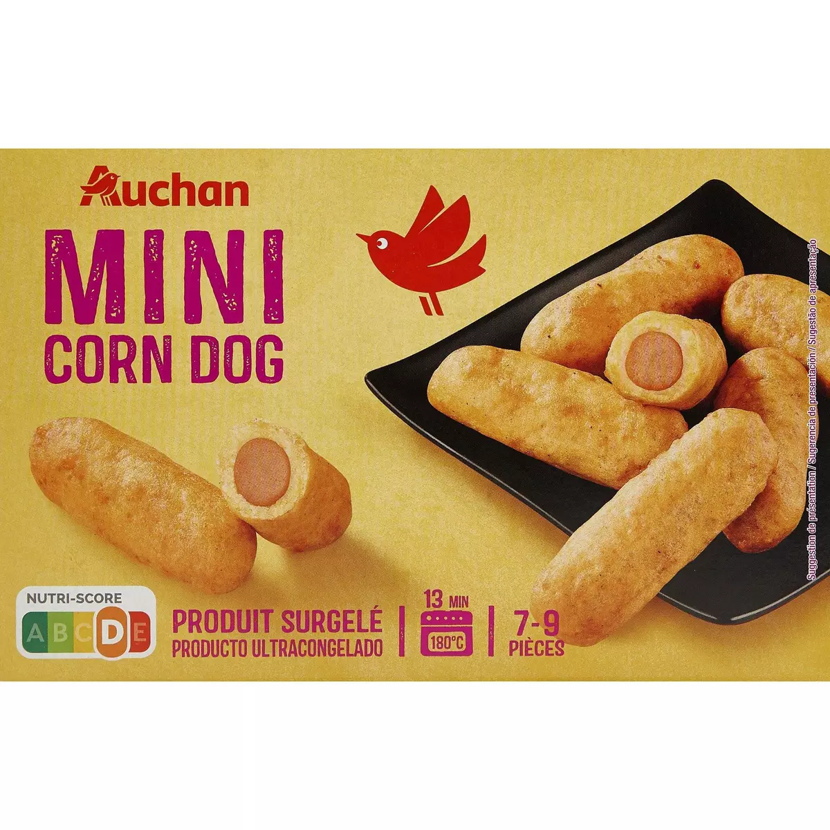 AUCHAN Mini Corn dog 240g