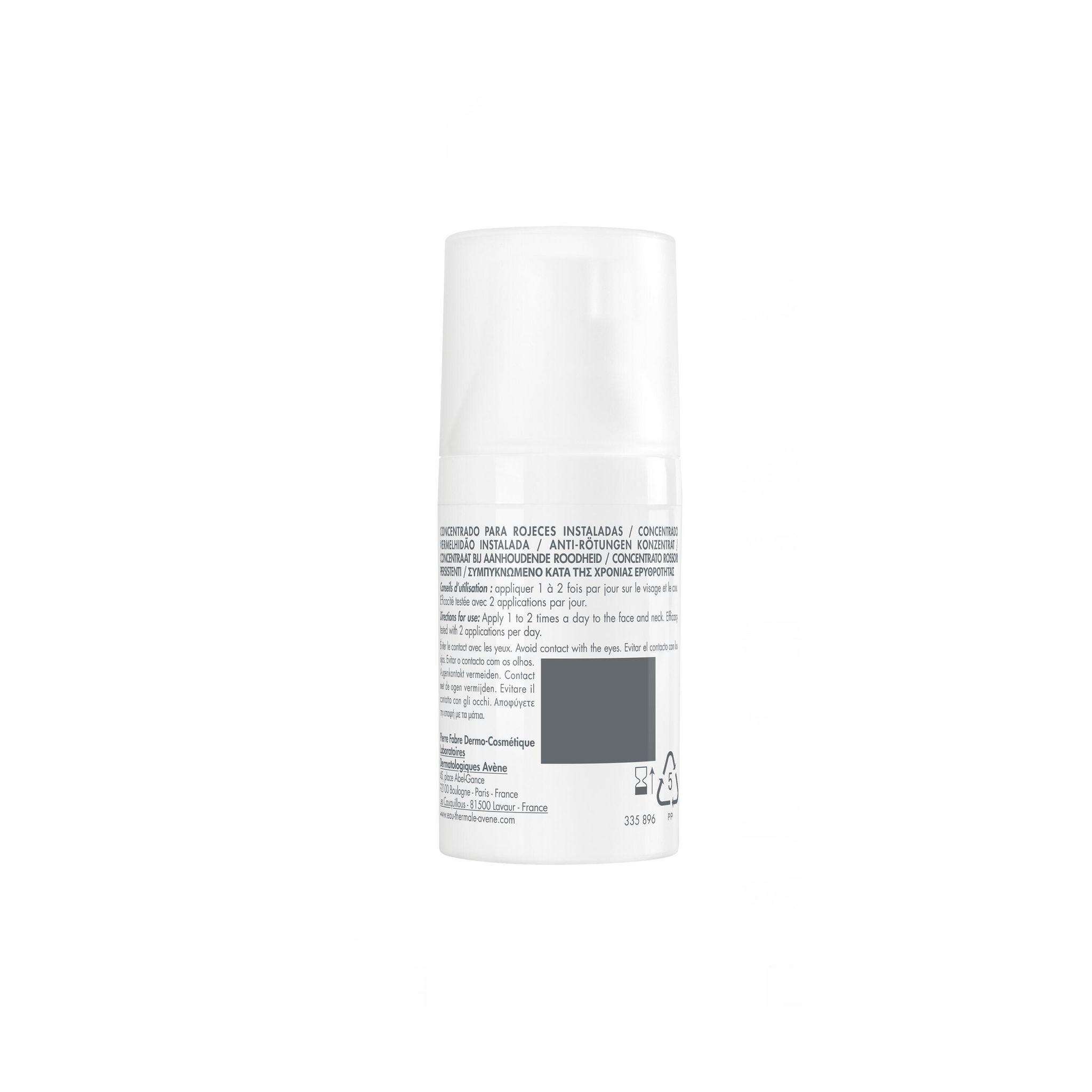 Voir la diapositive 2 : AVÈNE Rosamed concentré anti rougeurs peaux sensibles 30ml