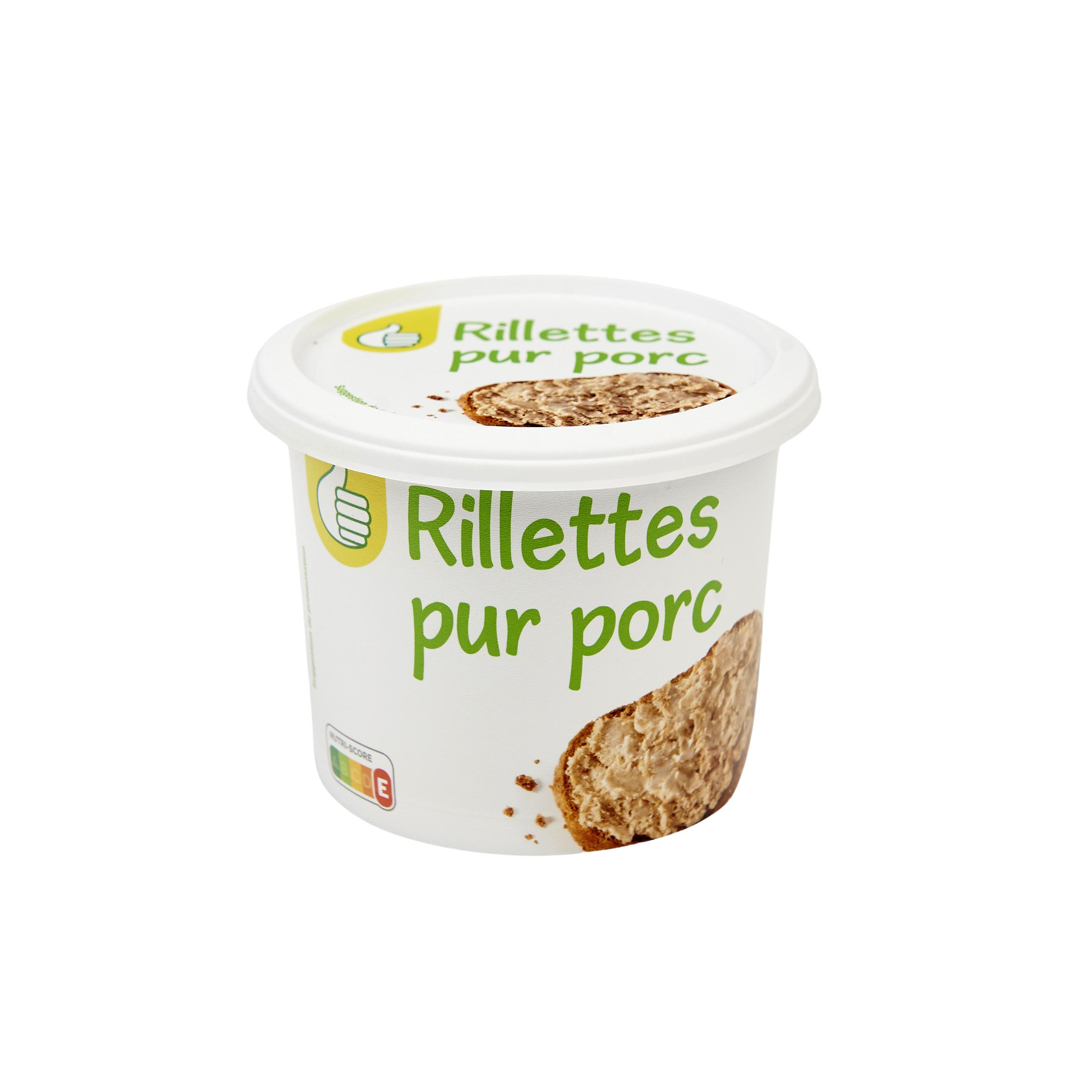 Voir la diapositive 2 : POUCE Rillettes pur porc 220g