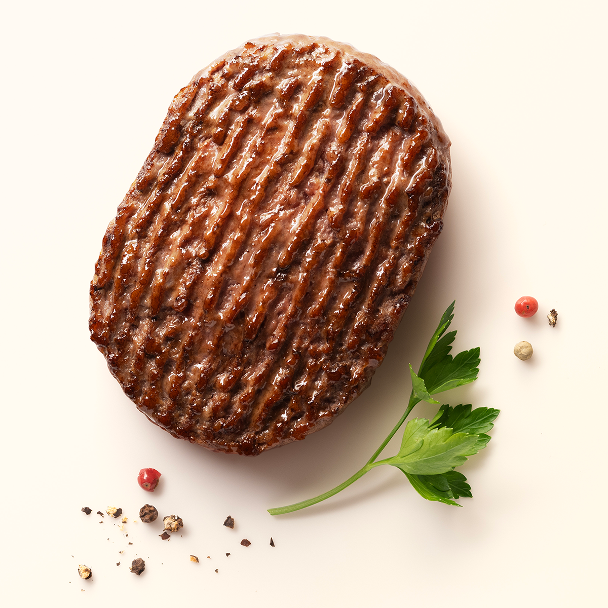PRIX BAS Hachés au boeuf 2 pièces 2x100g