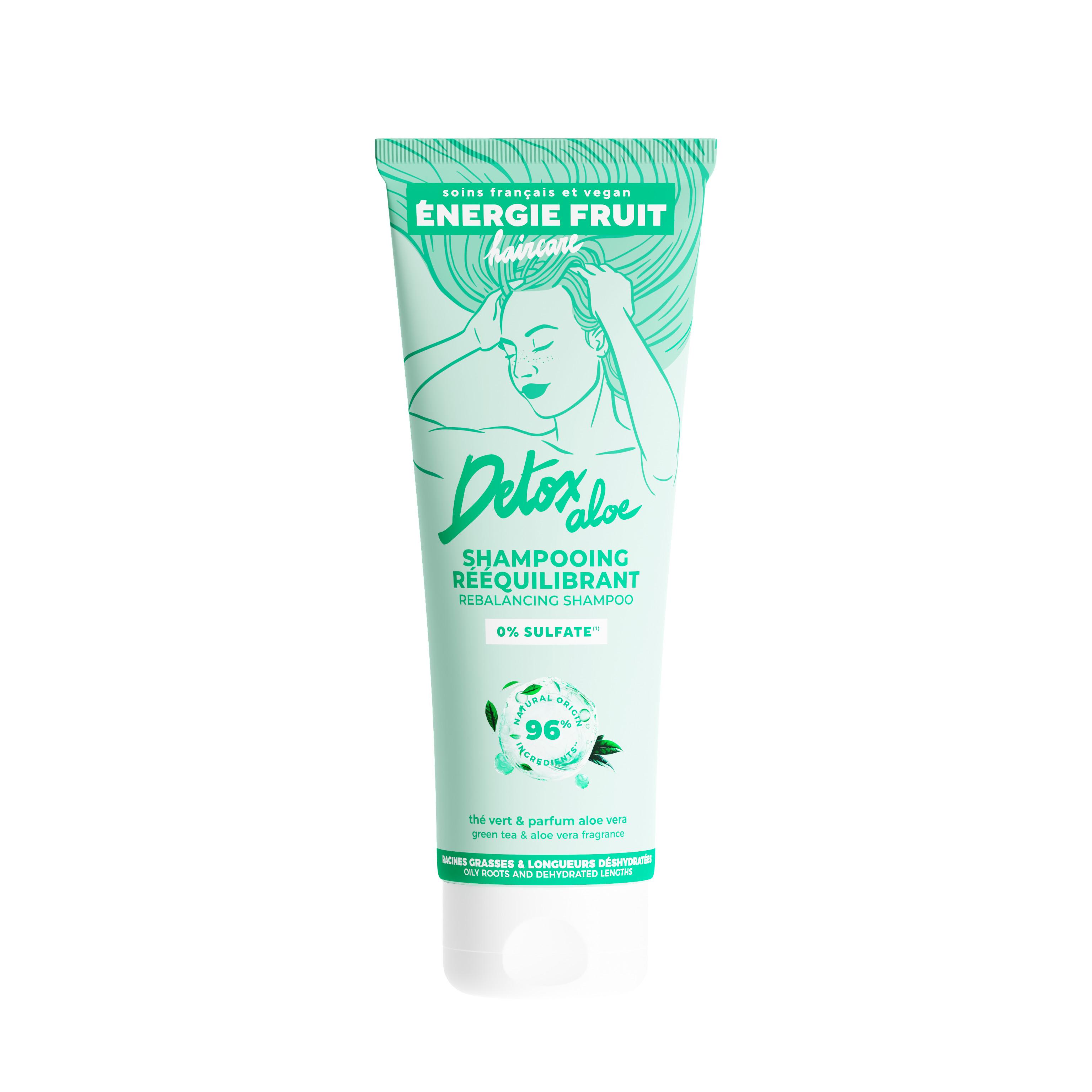 ENERGIE FRUIT Détox aloe Shampoing rééquilibrant 250ml