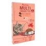 Voir la diapositive 3 : AUCHAN Multi croquettes au boeuf et au poulet pour chat stérilisé 400g