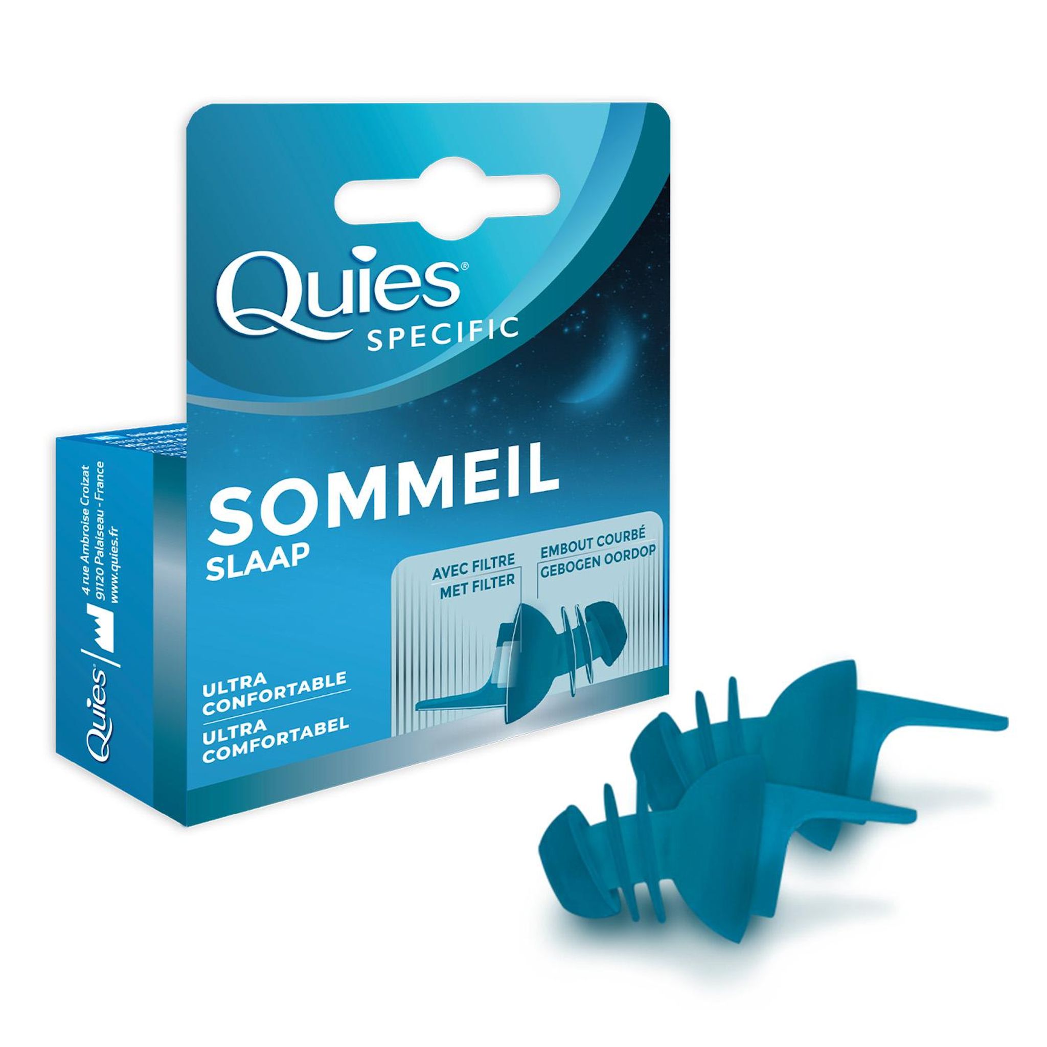 QUIES Protection sommeil 2 unités