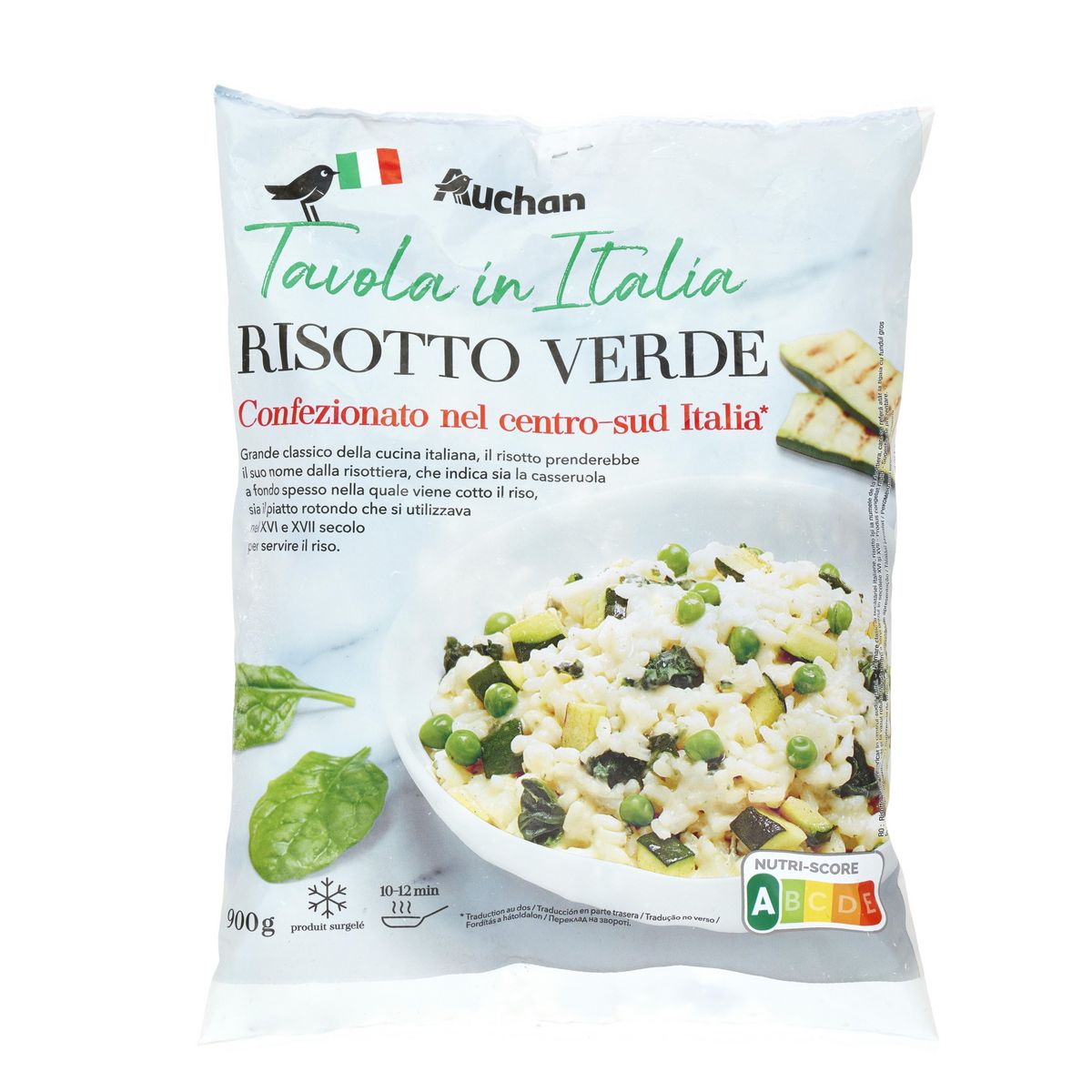 AUCHAN TAVOLA IN ITALIA Risotto verde 900g