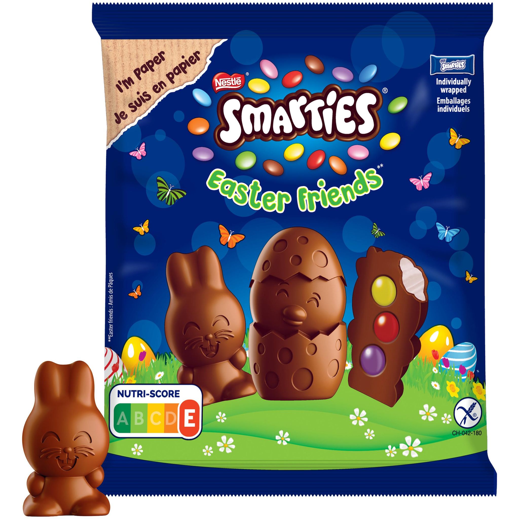 NESTLE Smarties mini figurines au chocolat au lait 65g