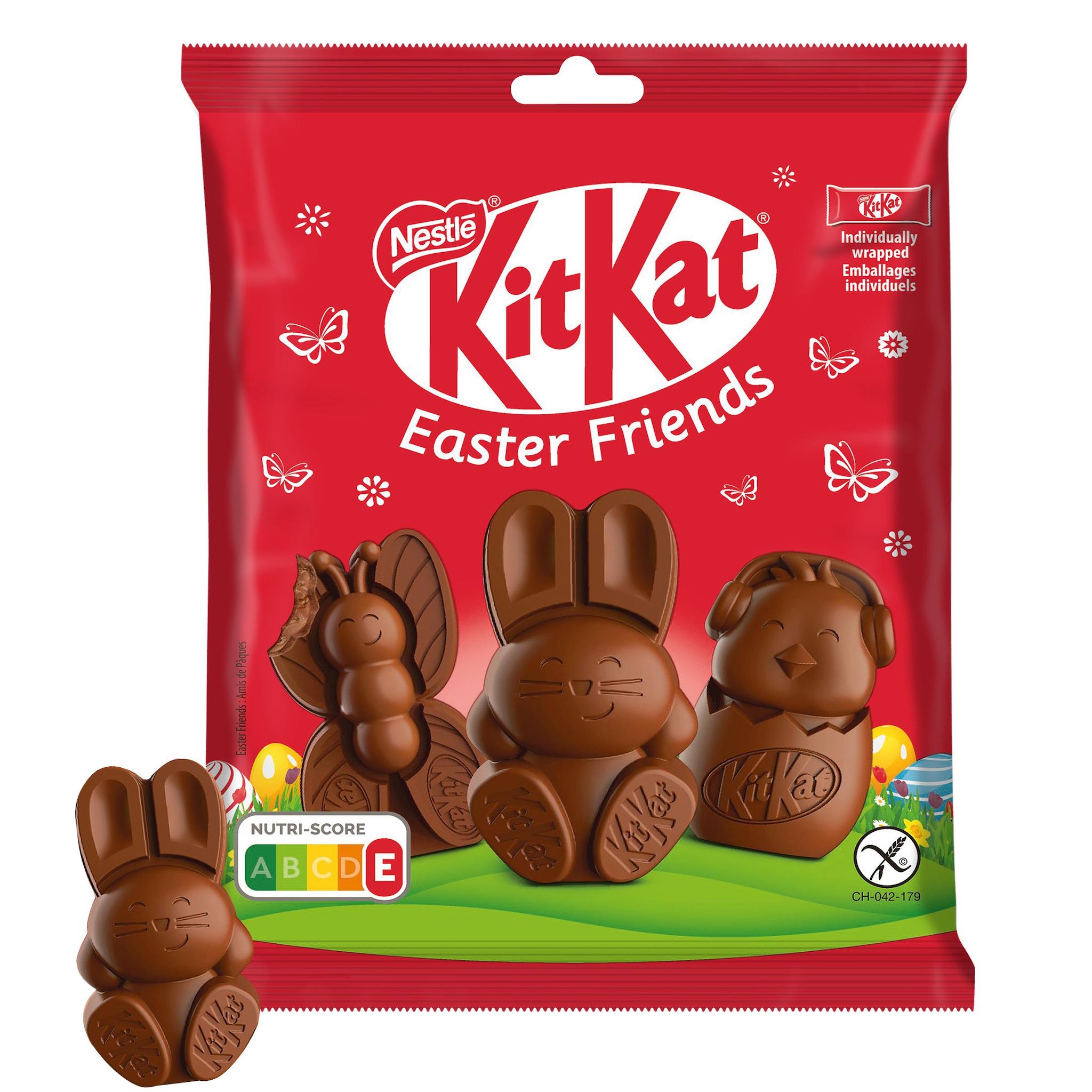 NESTLE KitKat mini figurines au chocolat au lait 65g