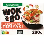 FLEURY MICHON Wok & GO poulet et riz teriyaki 280g
