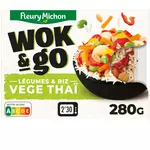 Fleury Michon Wok & go légumes et riz vege thai