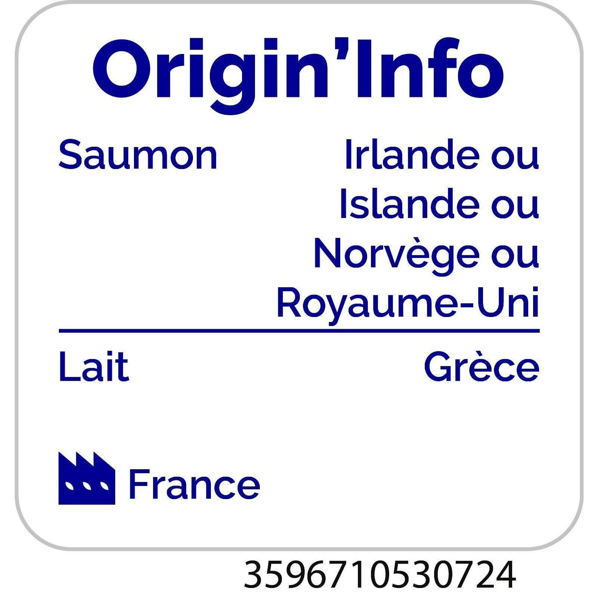 Voir la diapositive 2 : AUCHAN COLLECTION Tartinable saumon fumé aneth et yaourt grec 180g