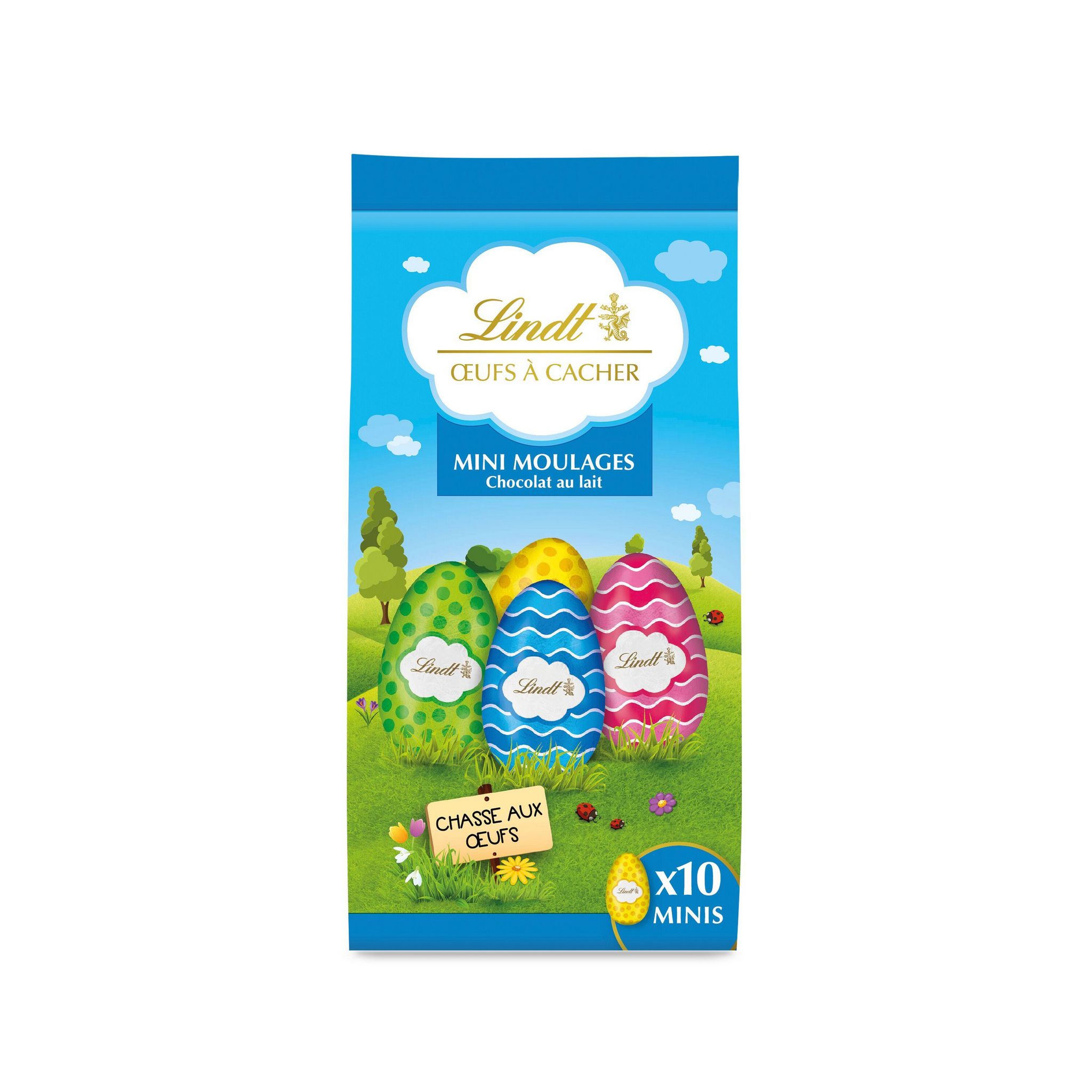 LINDT Oeufs au chocolat au lait 120g