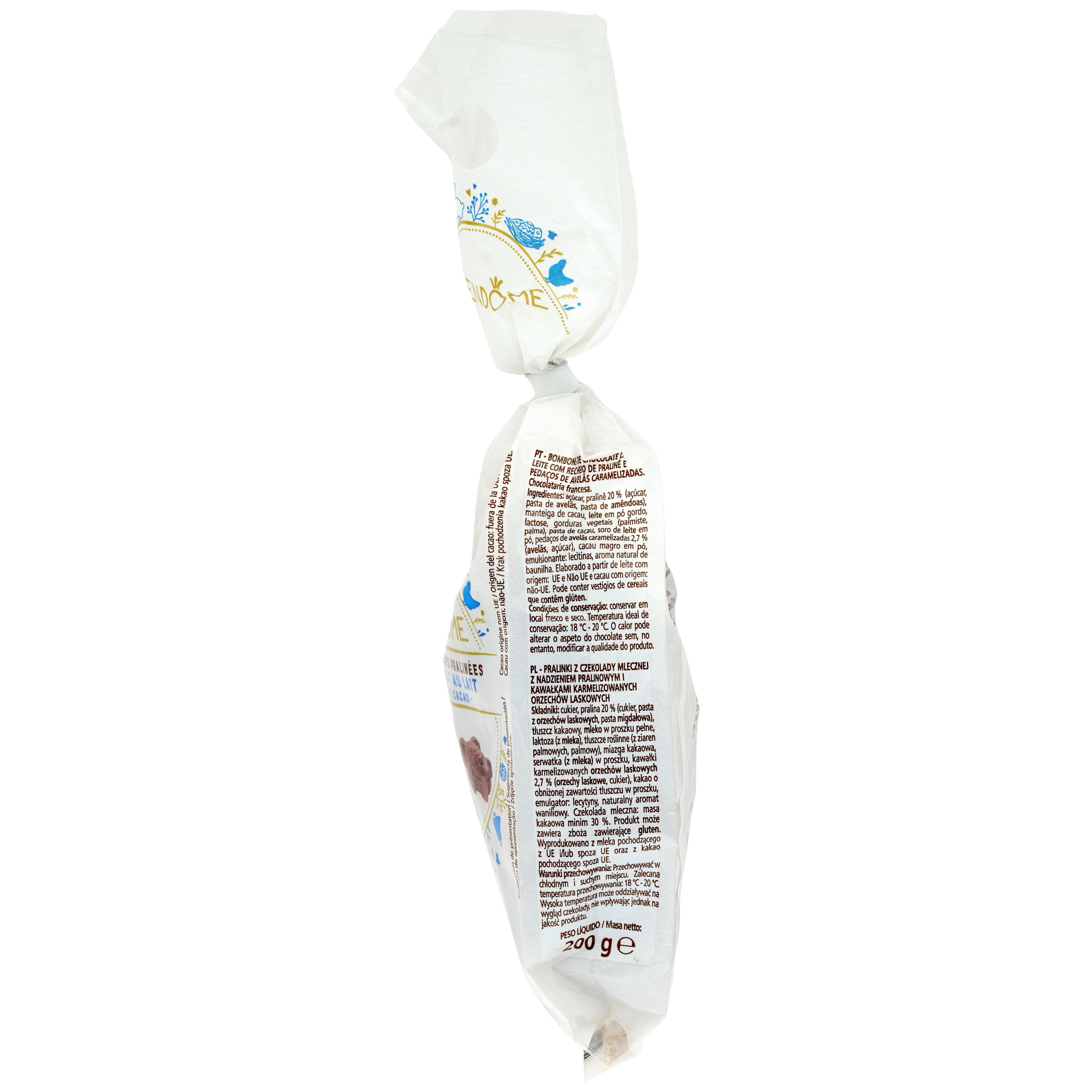 Voir la diapositive 4 : VENDOME Fritures pralinées chocolat au lait éclats de noisettes caramélisées 200g