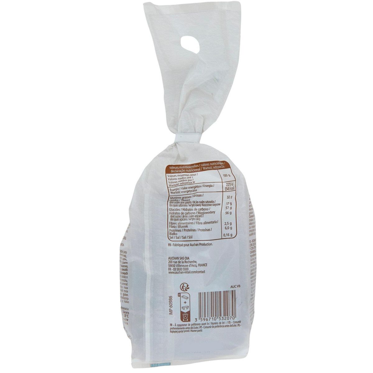 VENDOME Fritures pralinées chocolat au lait éclats de noisettes caramélisées 200g