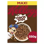 KELLOGG'S Coco Pops original Céréales au chocolat maxi format 550g