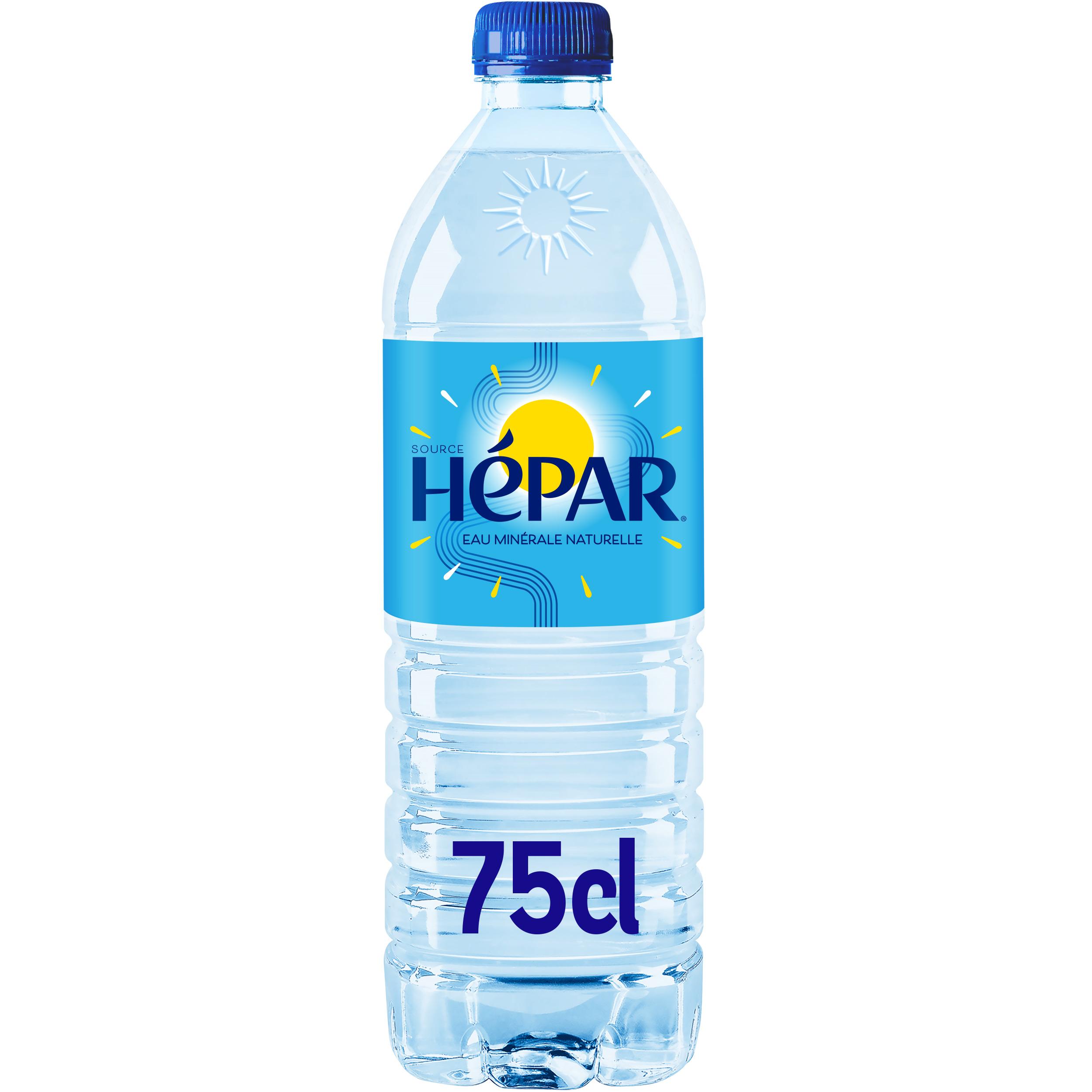 HEPAR Eau minérale plate naturelle 75cl pas cher - Auchan.fr
