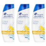 HEAD & SHOULDERS Shampooing citrus fresh 3x330ml