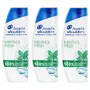 HEAD & SHOULDERS Shampooing antipelliculaire menthol fresh 3x300ml