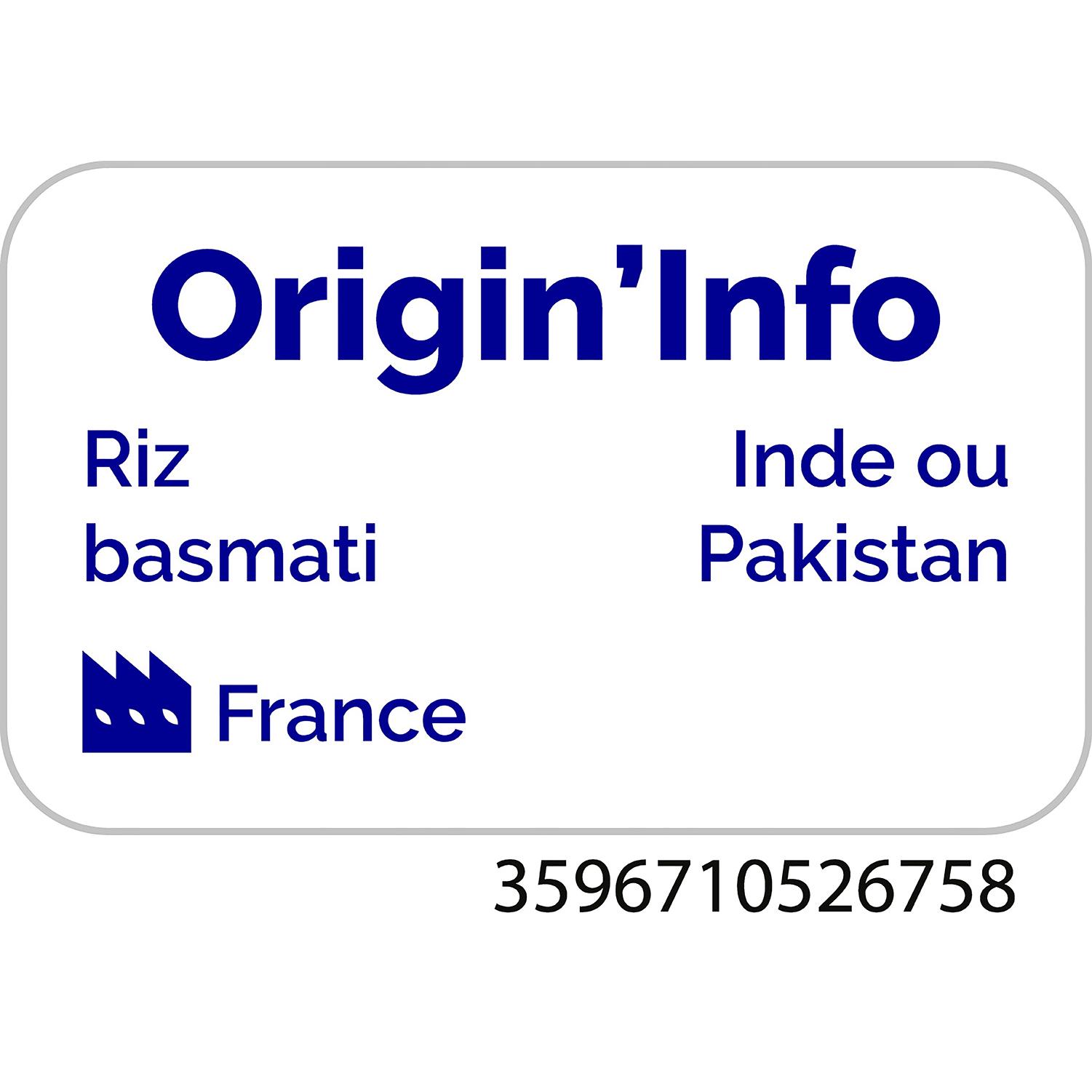 Voir la diapositive 2 : AUCHAN BIO Riz basmati sachet express 200g