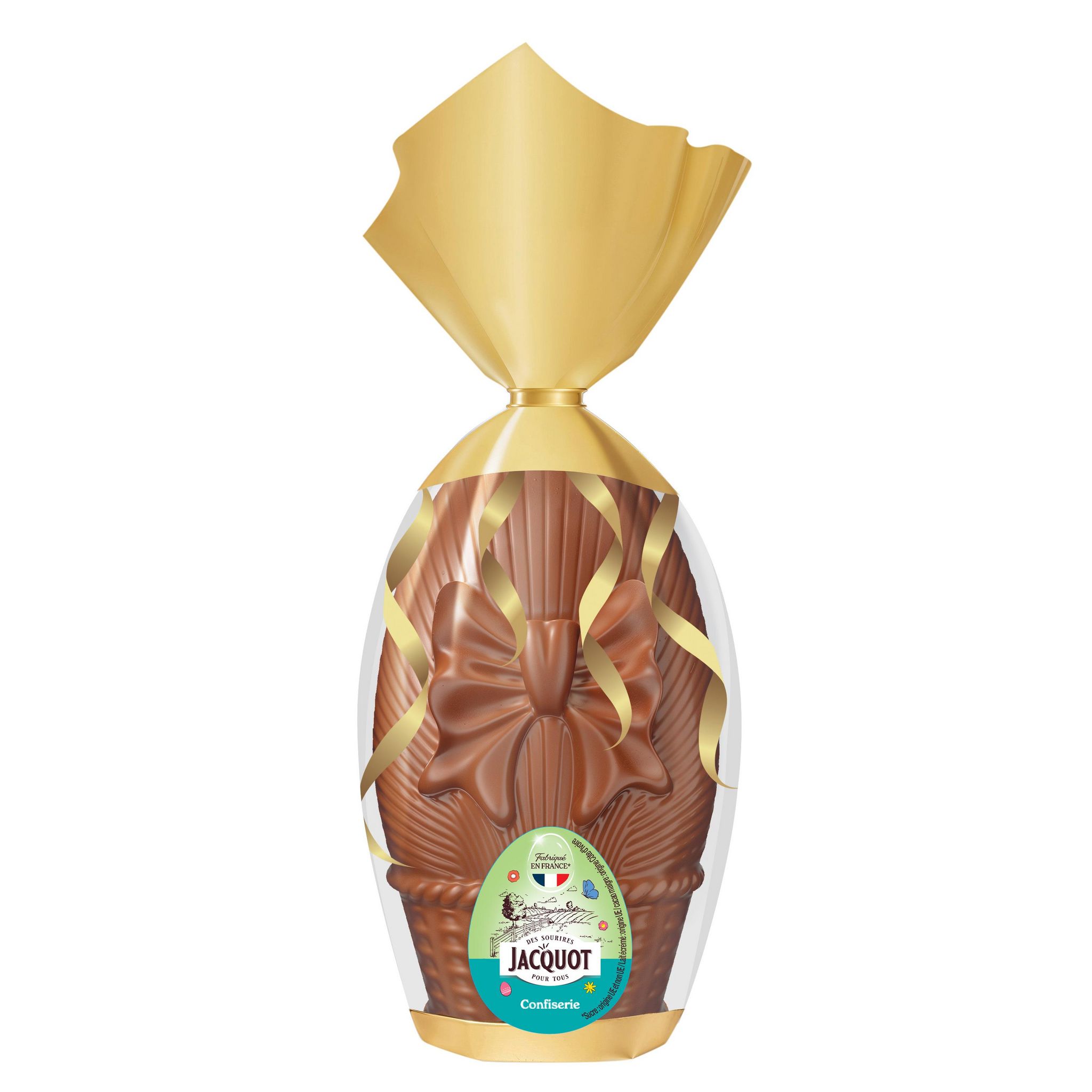 JACQUOT Oeuf géant au chocolat au lait 160g