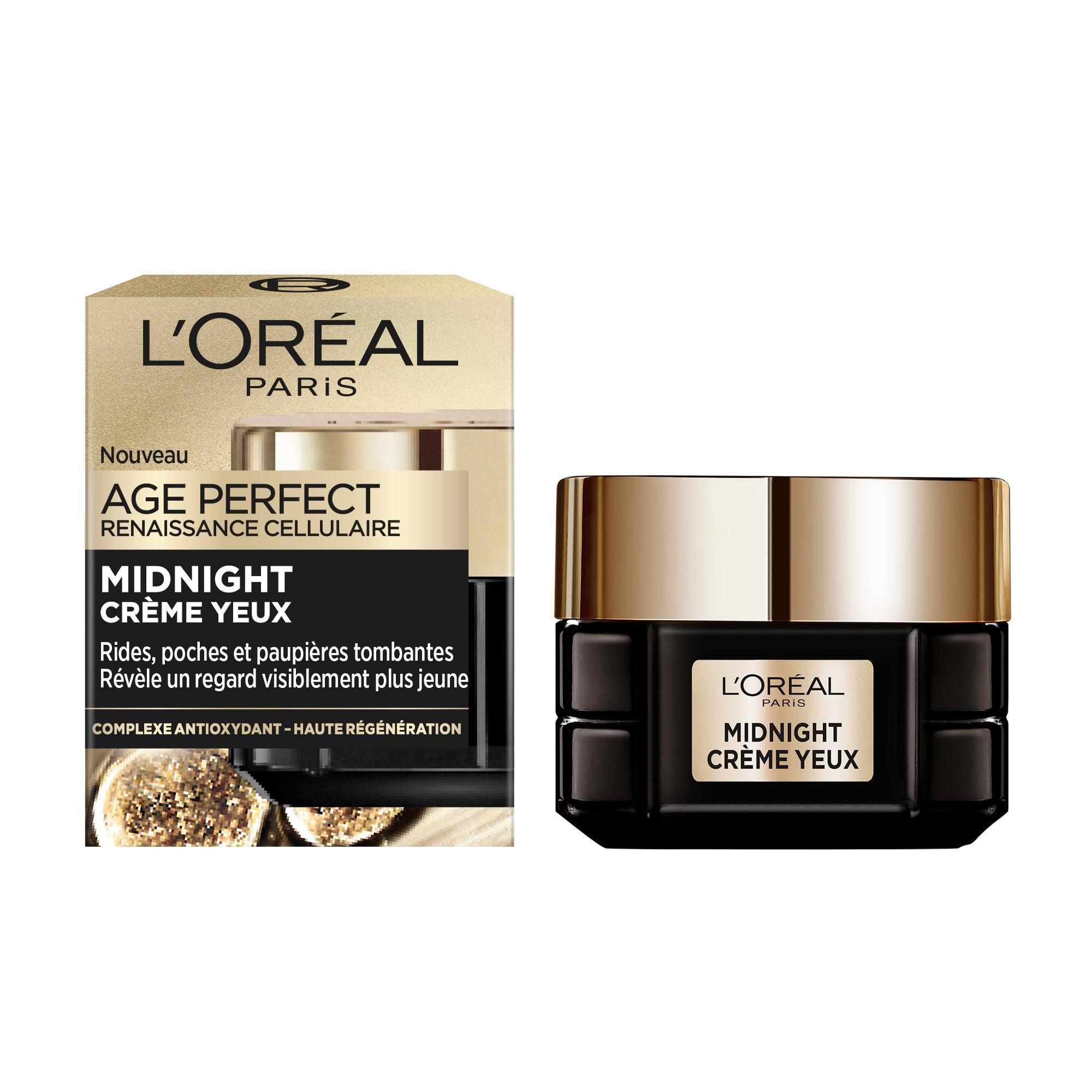 Voir la diapositive 2 : L'OREAL Age perfect Midnight crème yeux anti-âge 50ml