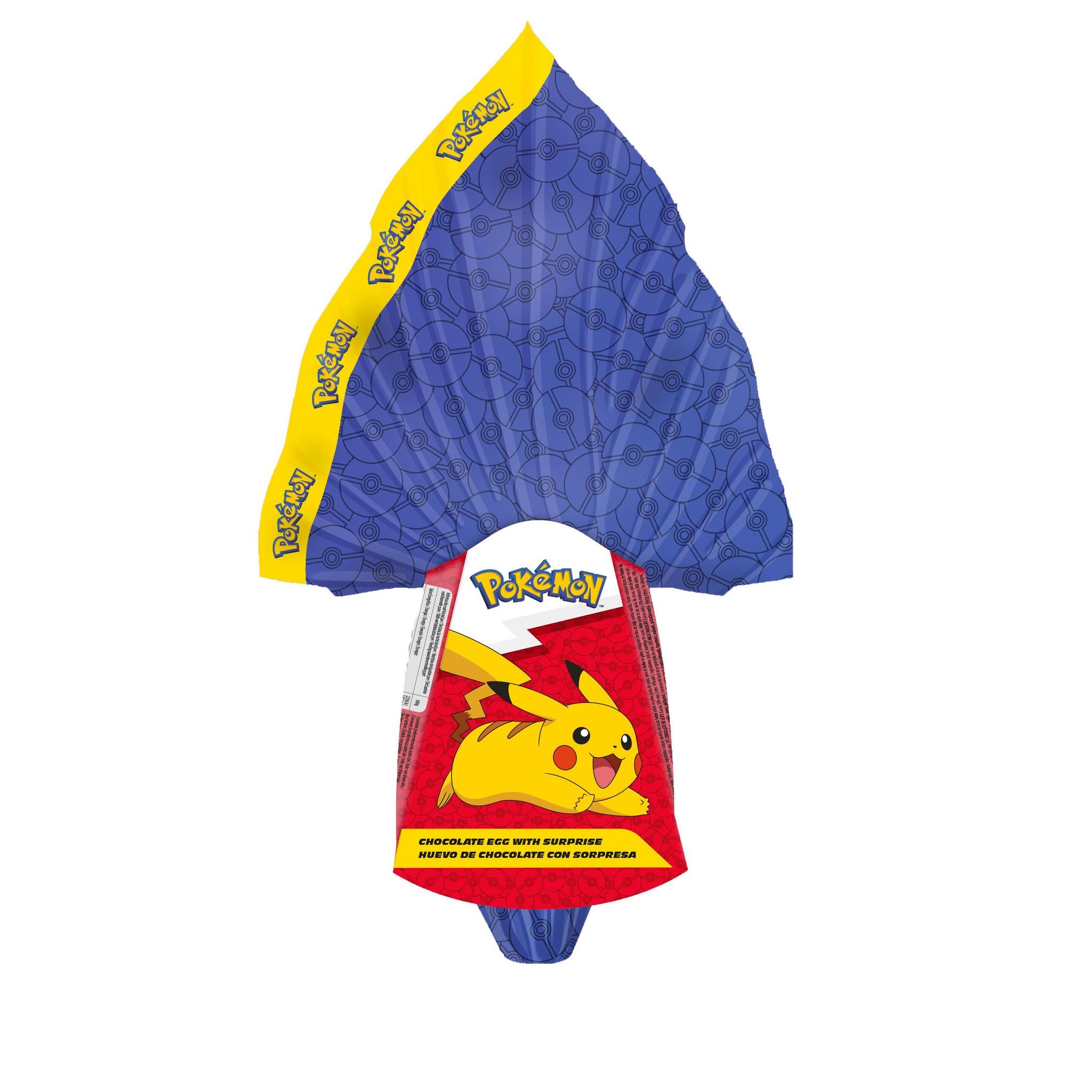 Oeuf au chocolat avec surprise Pokémon 165g