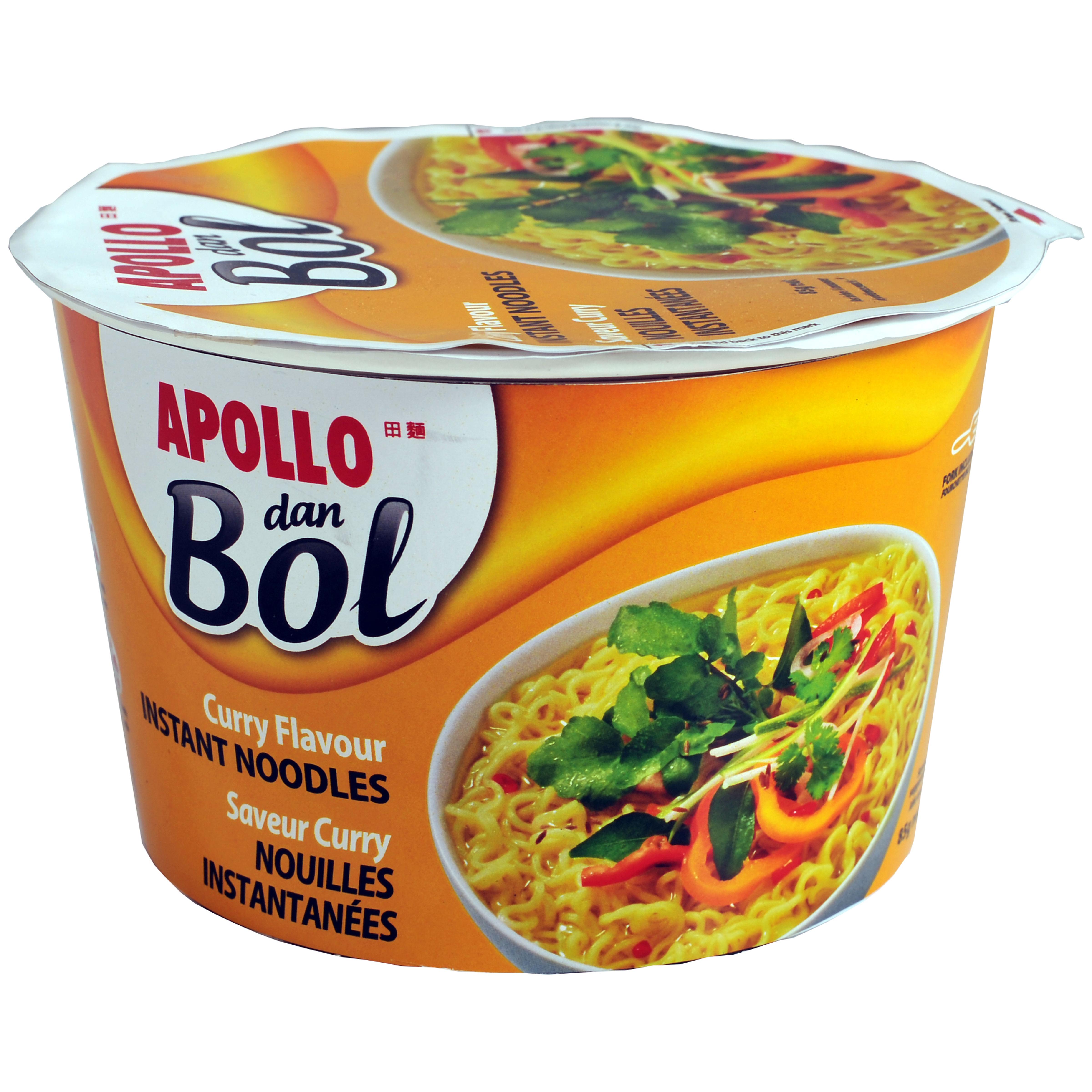 APOLLO Nouilles instantanées saveur curry 85g