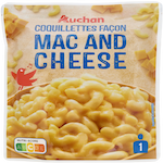 AUCHAN Coquillettes façon mac and cheese sachet express 1 portion 200g