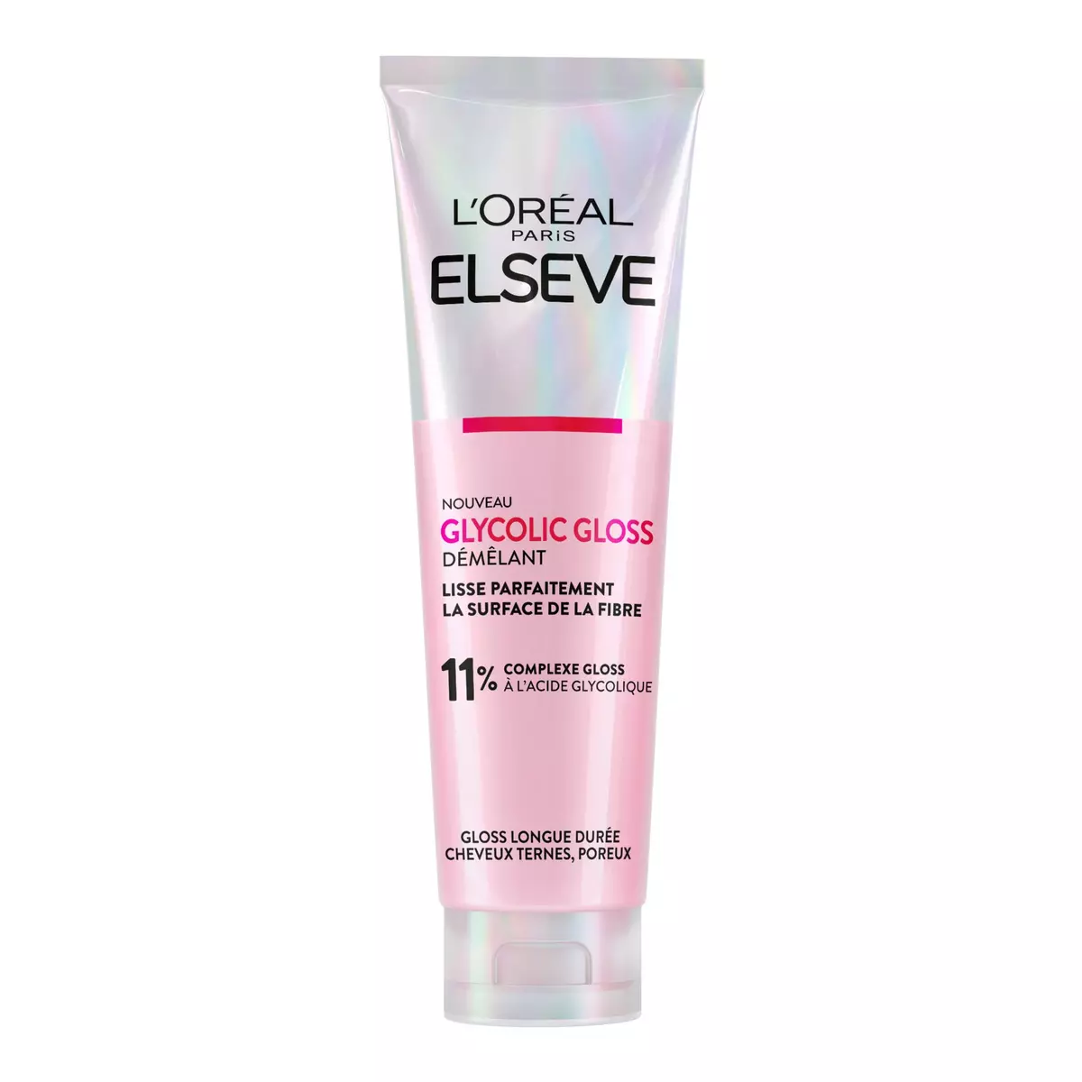 ELSEVE Glycolic Gloss Après-shampoing démêlant cheveux ternes poreux 150ml