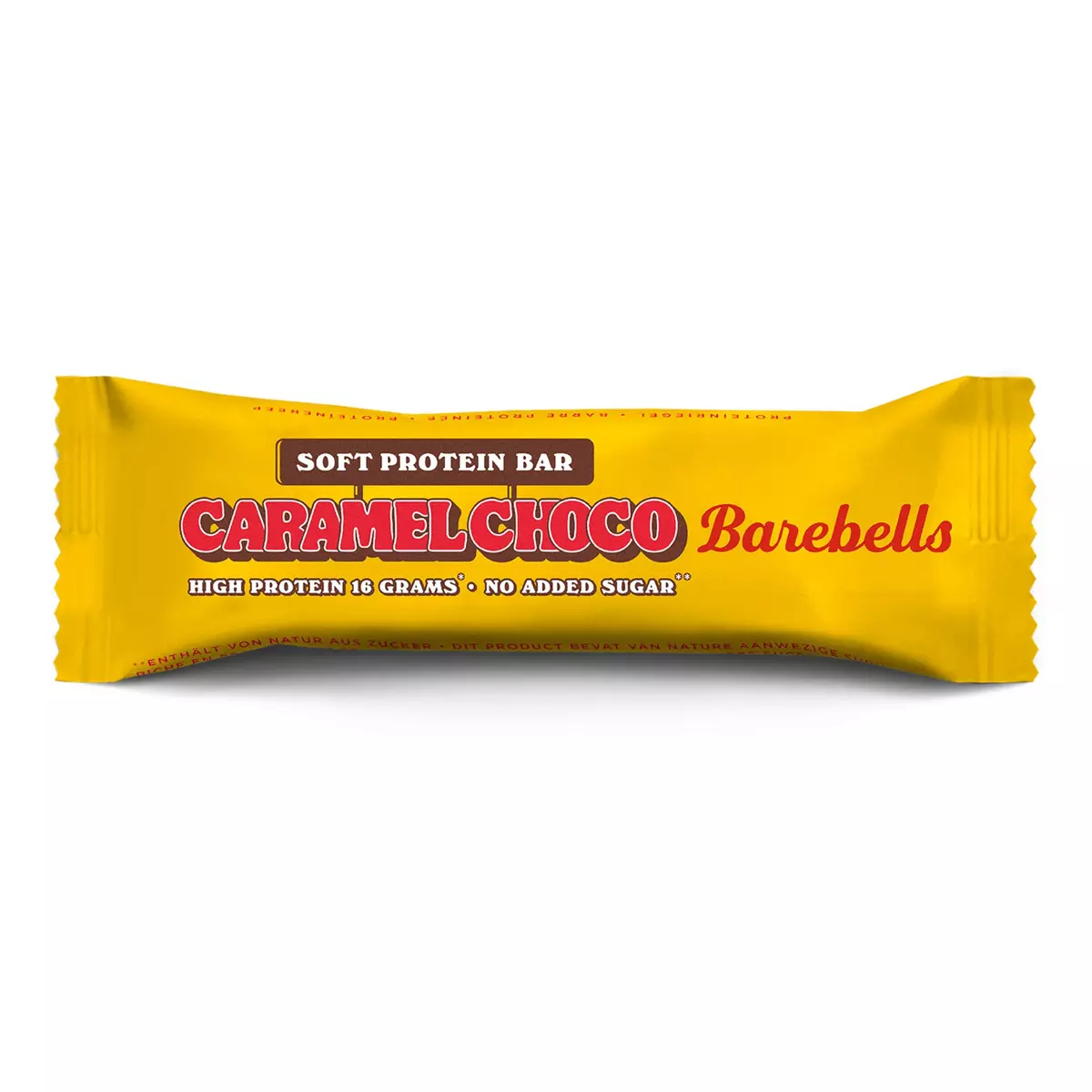 BAREBELLS Barre Protéinée choco caramel sans sucres ajoutés 55g
