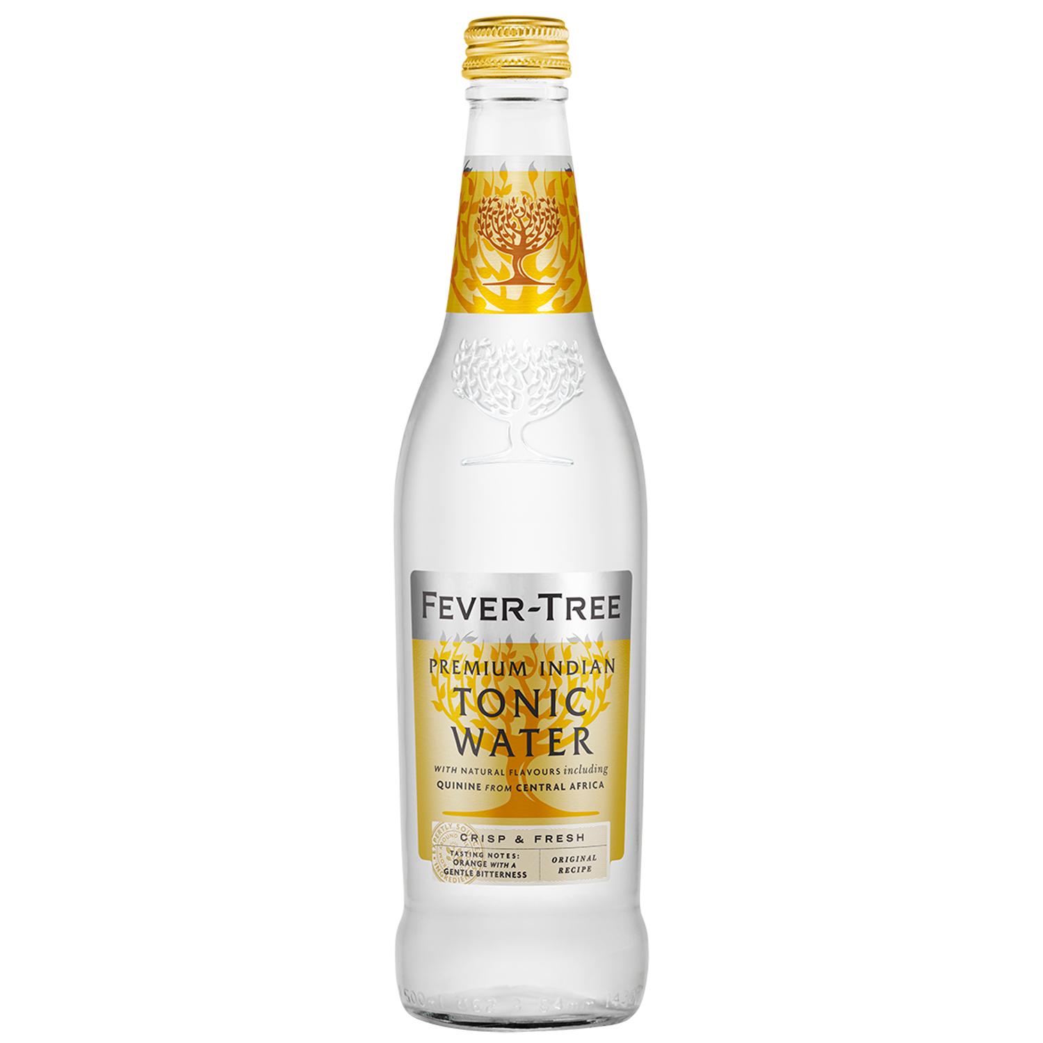 FEVER TREE Premium indian tonic water eau gazeuse bouteille 50cl