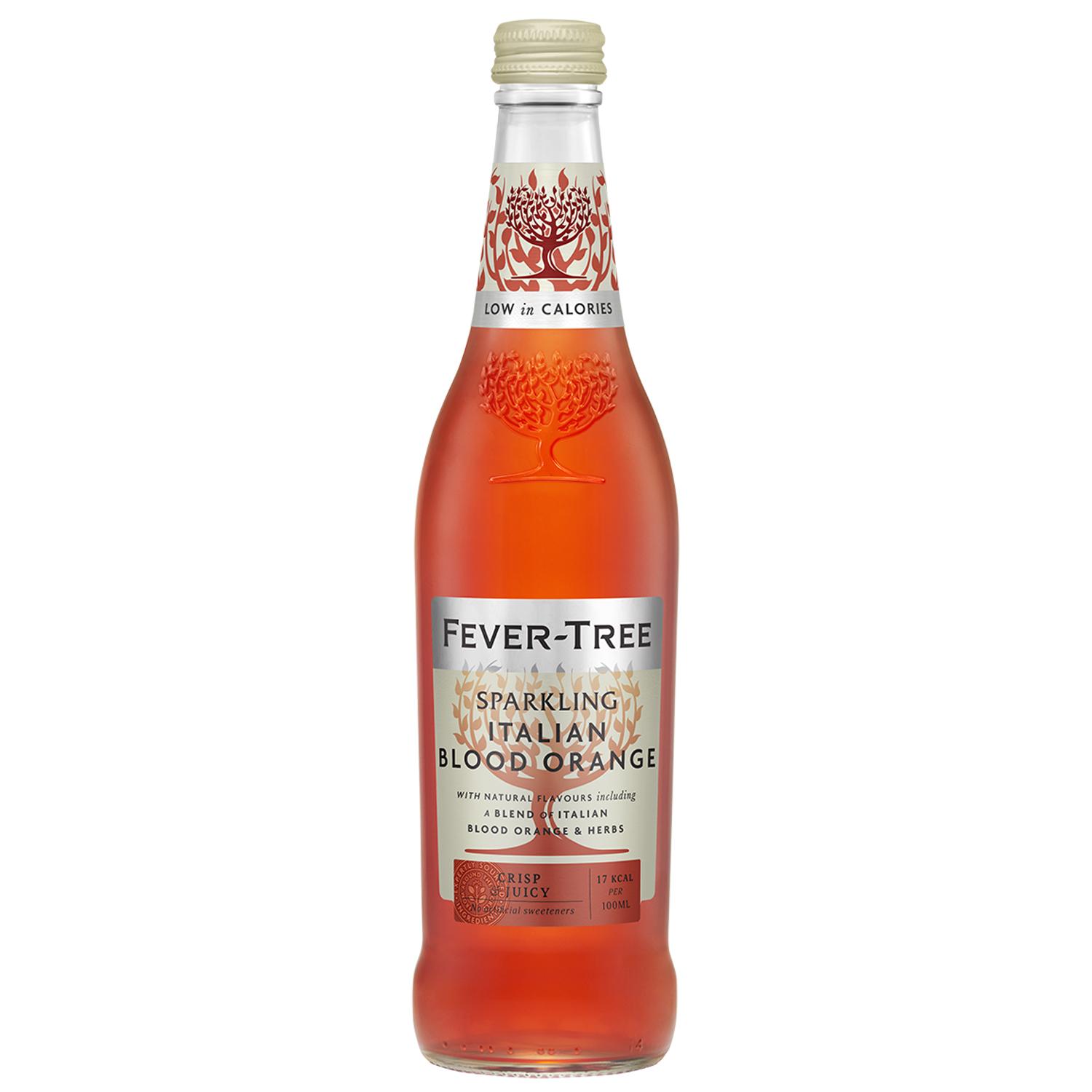FEVER TREE Sparkling italian boisson gazeuse à l'orange sanguine bouteille 50cl