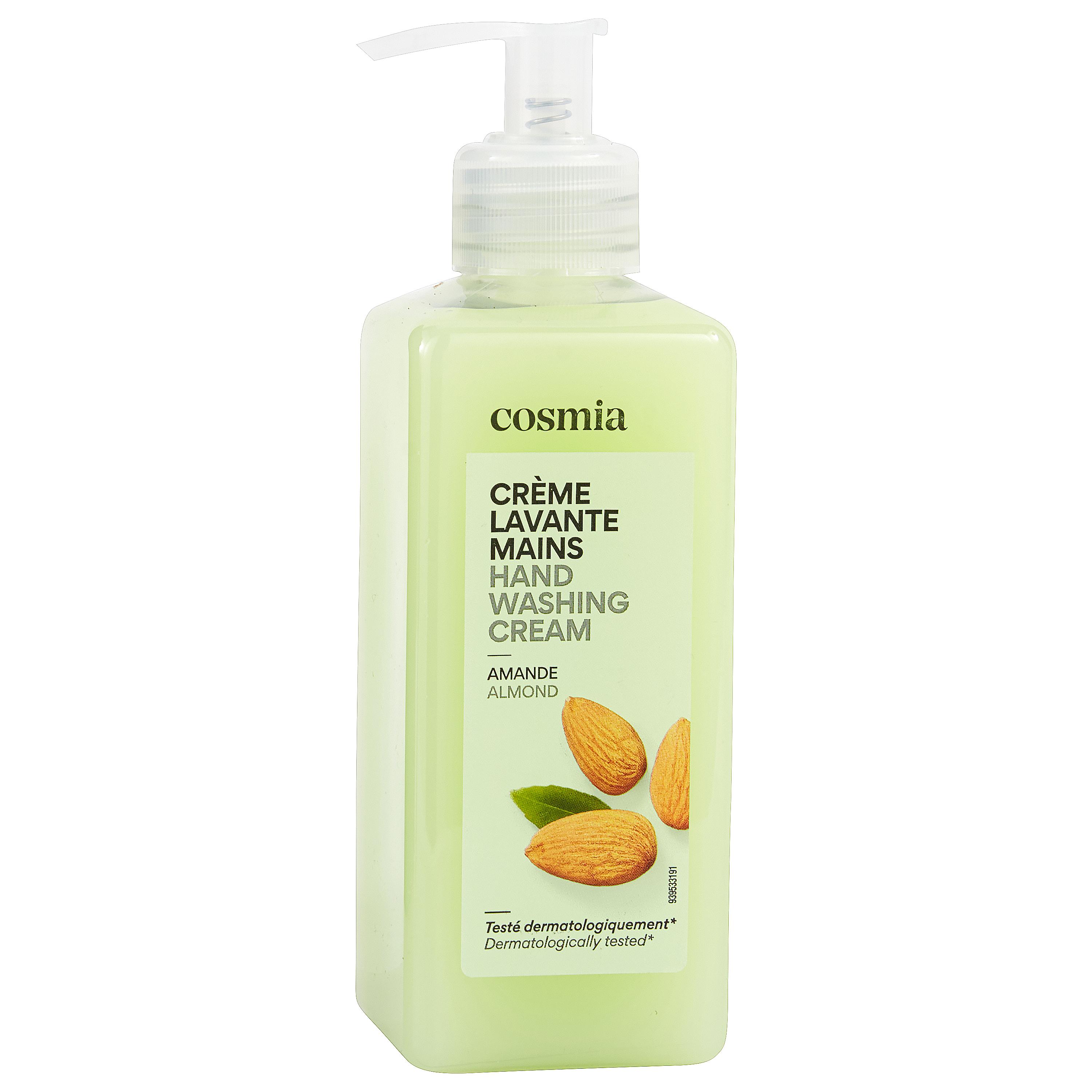Voir la diapositive 2 : COSMIA Crème lavante mains amande 300ml