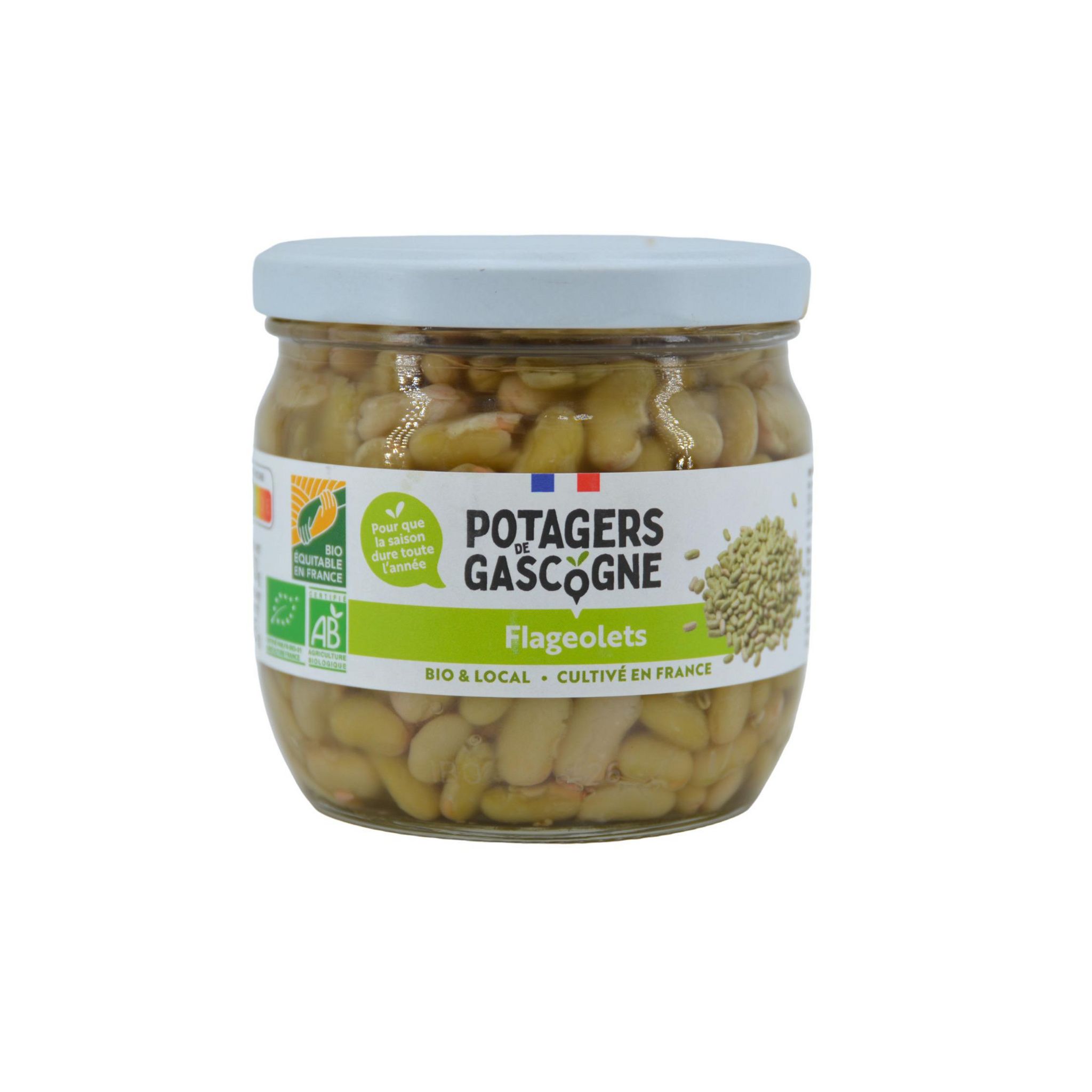 POTAGERS DE GASCOGNE Flageolets bio 330g