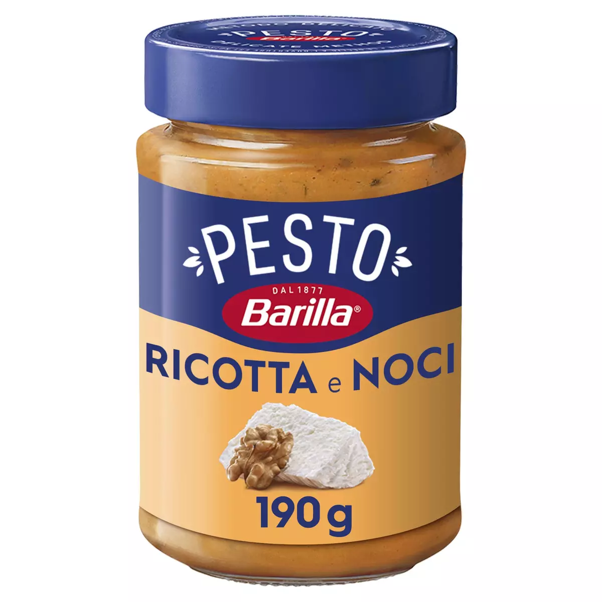BARILLA Sauce Pesto Ricotta et noix 190g