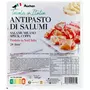 AUCHAN TAVOLA IN ITALIA Assortiment de charcuterie salame milano speck et coppa 28 tranches 160g