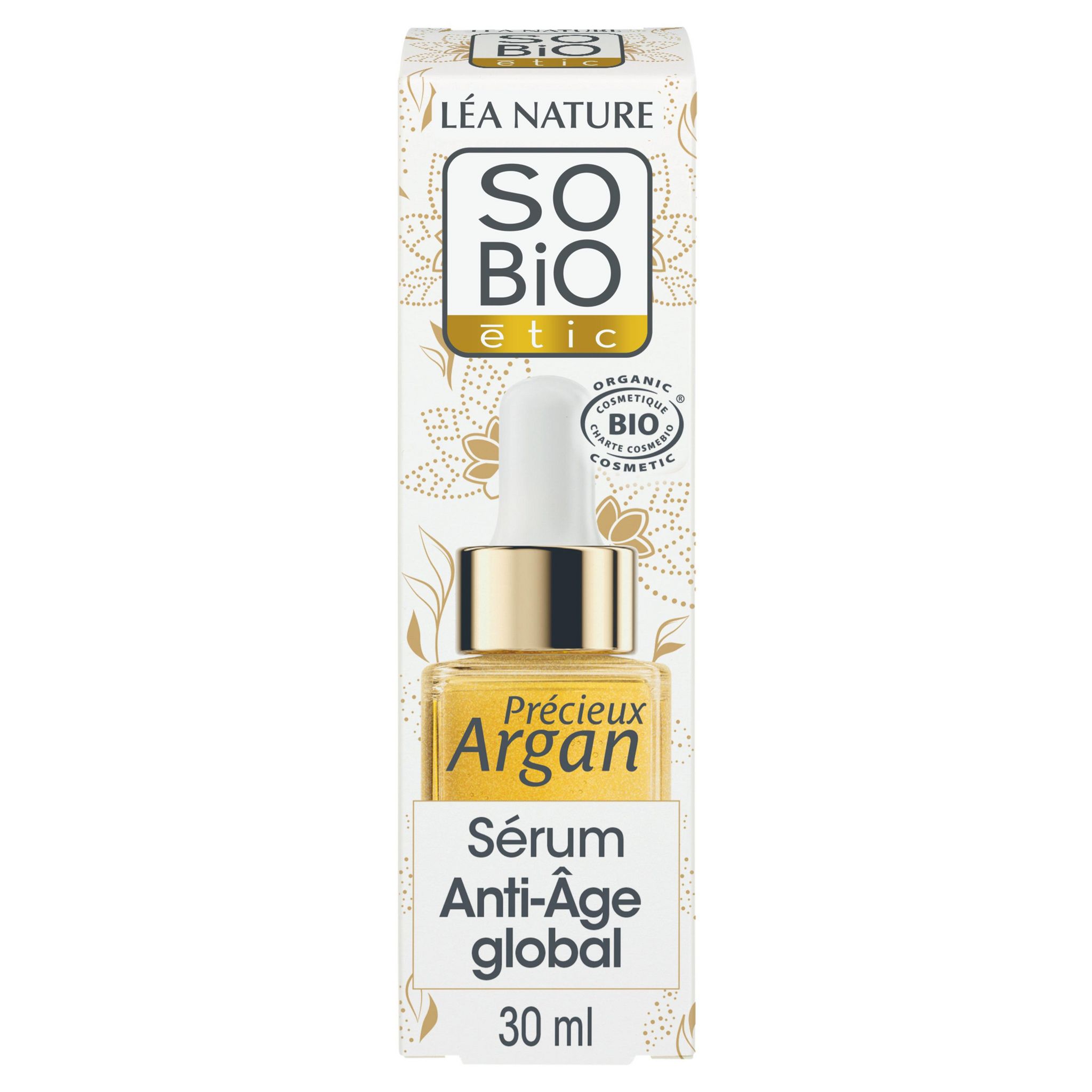 Voir la diapositive 3 : SO BIO ETIC Précieux Argan Sérum anti-âge global 30ml